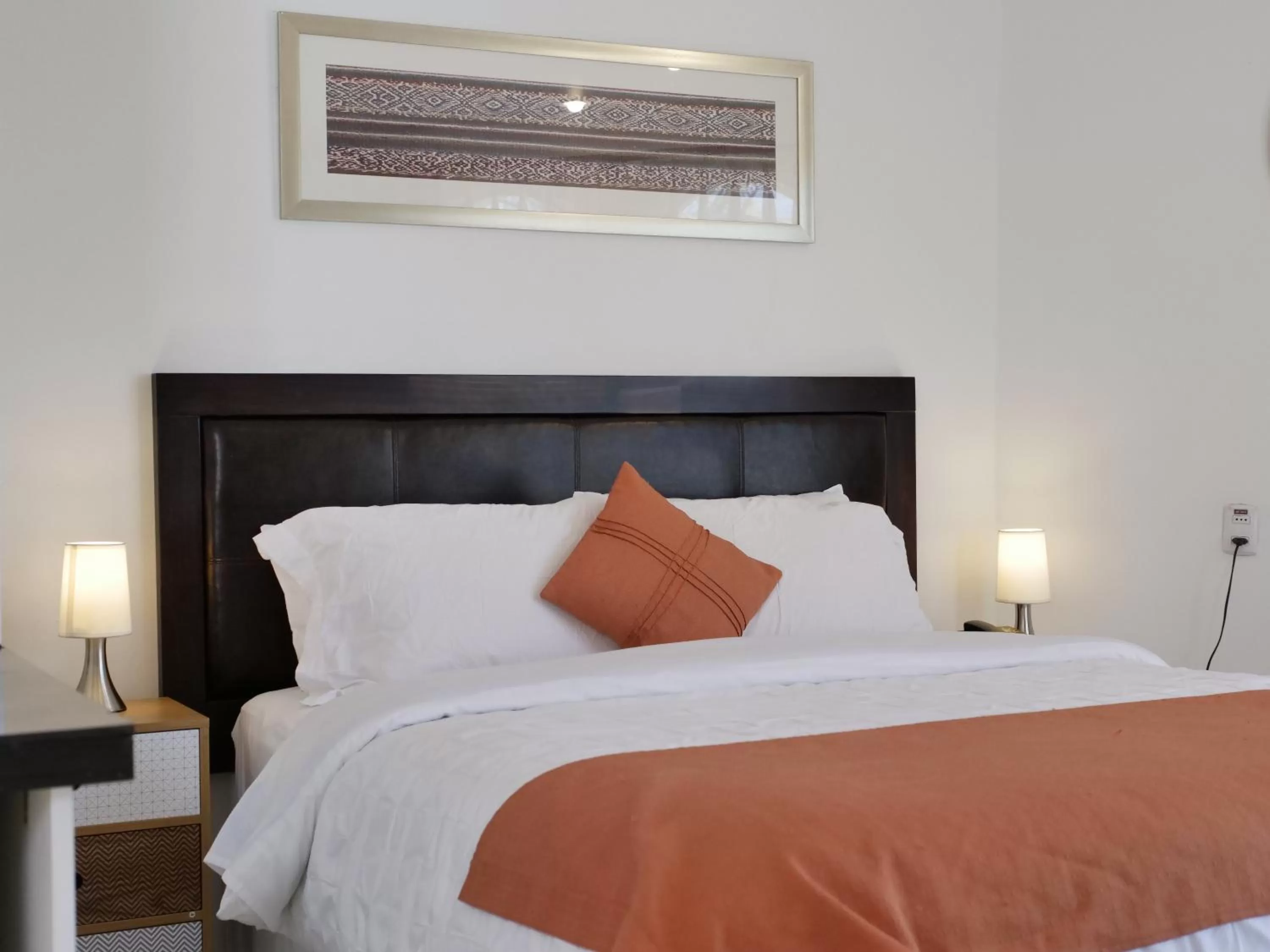 Bed in Hotel La Fuente