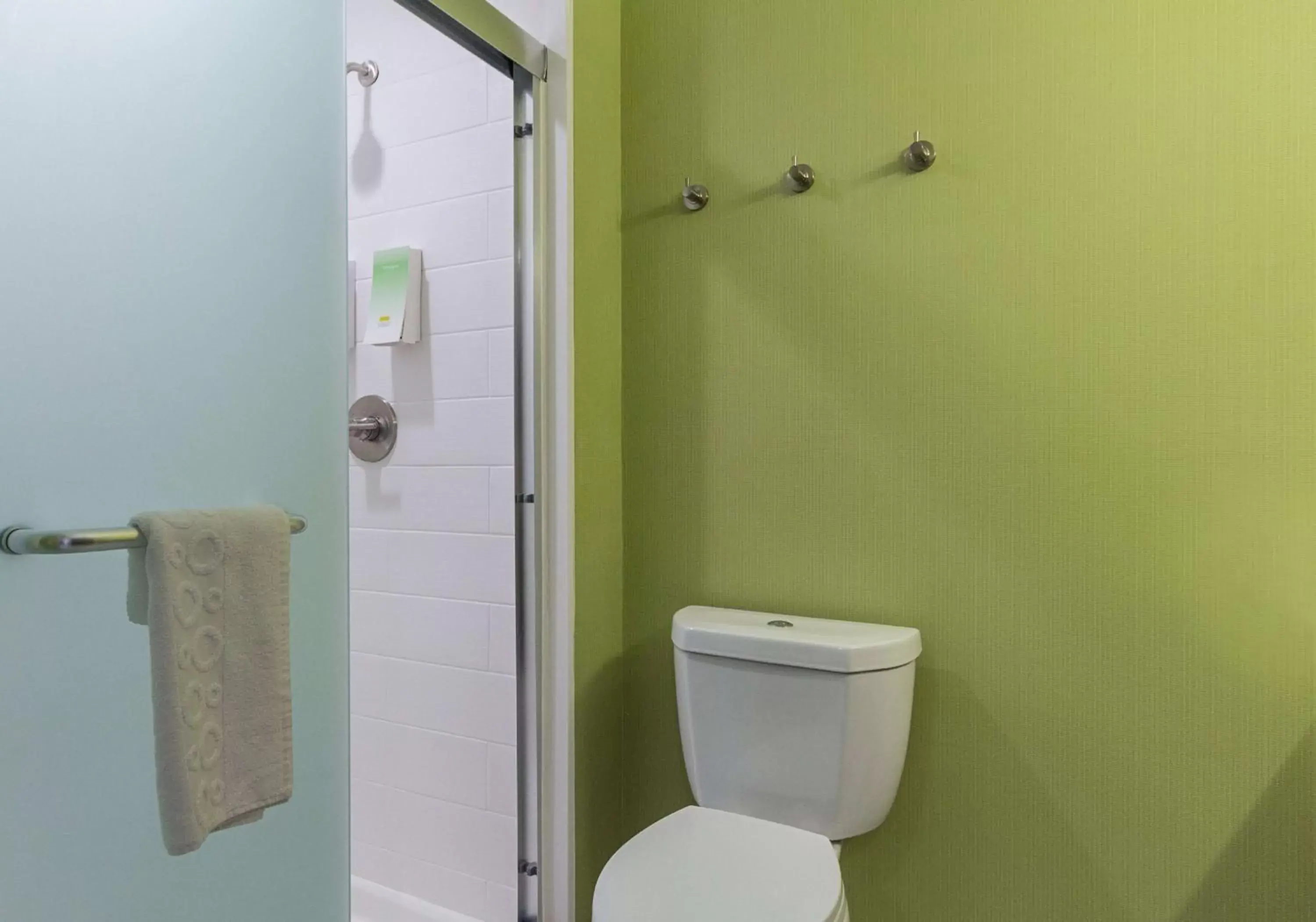 Bathroom in Home2 Suites By Hilton Dallas Grand Prairie Bathroom in Home2 Suites By Hilton Dallas Grand Prairie