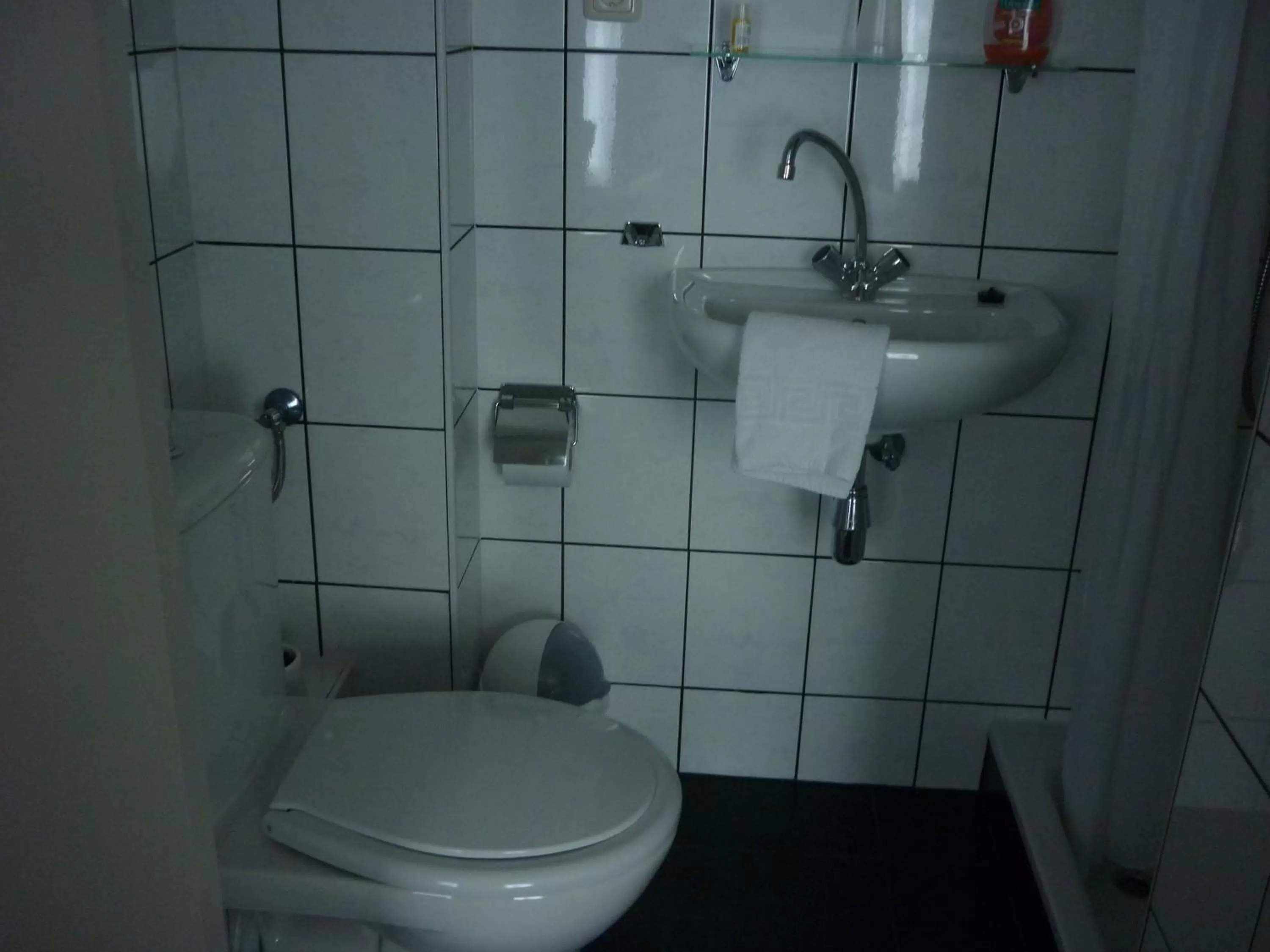 Toilet in Hotel en Grand Café De Pauw