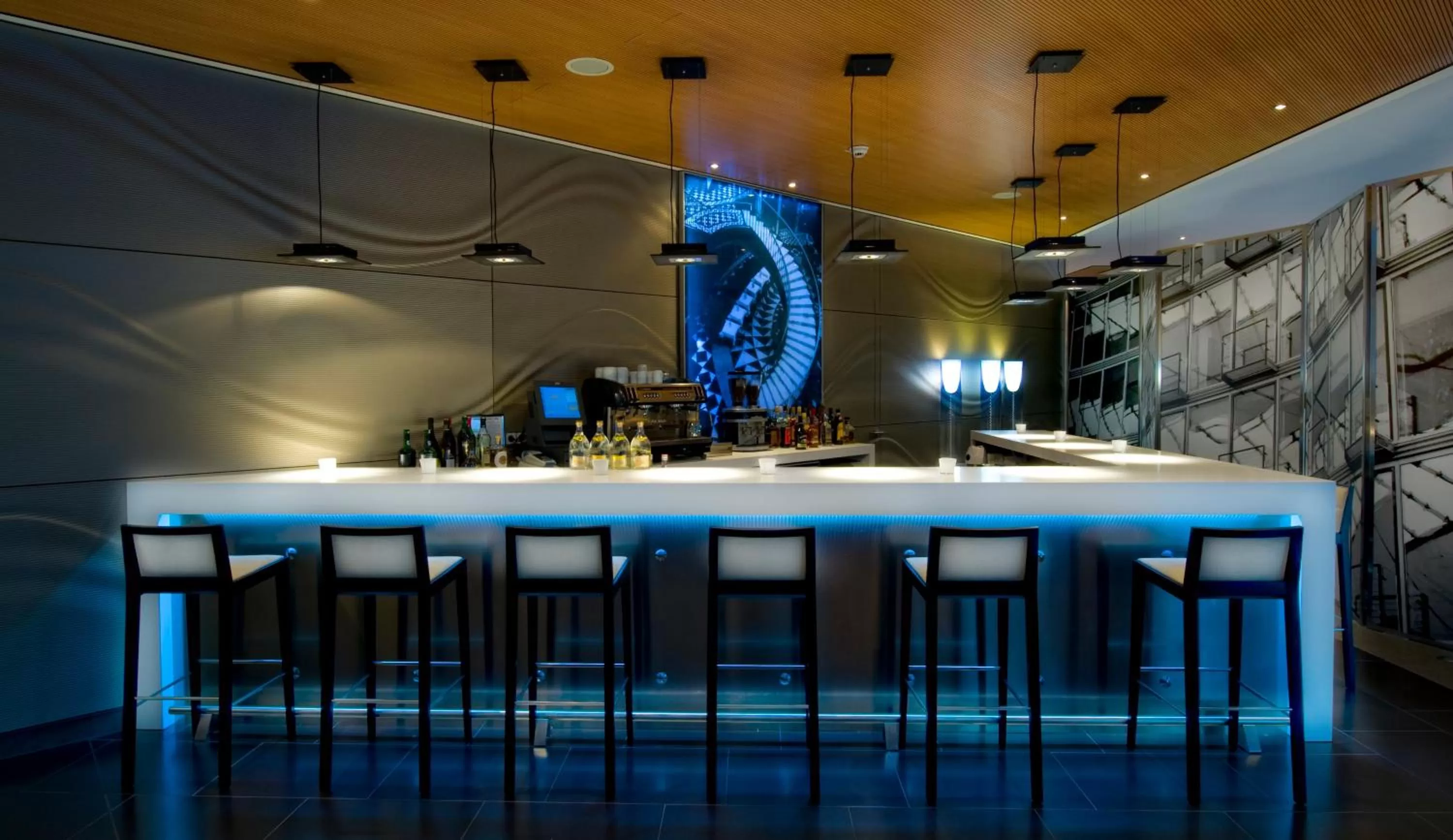 Night, Kitchen/Kitchenette in Abba Berlin Hotel