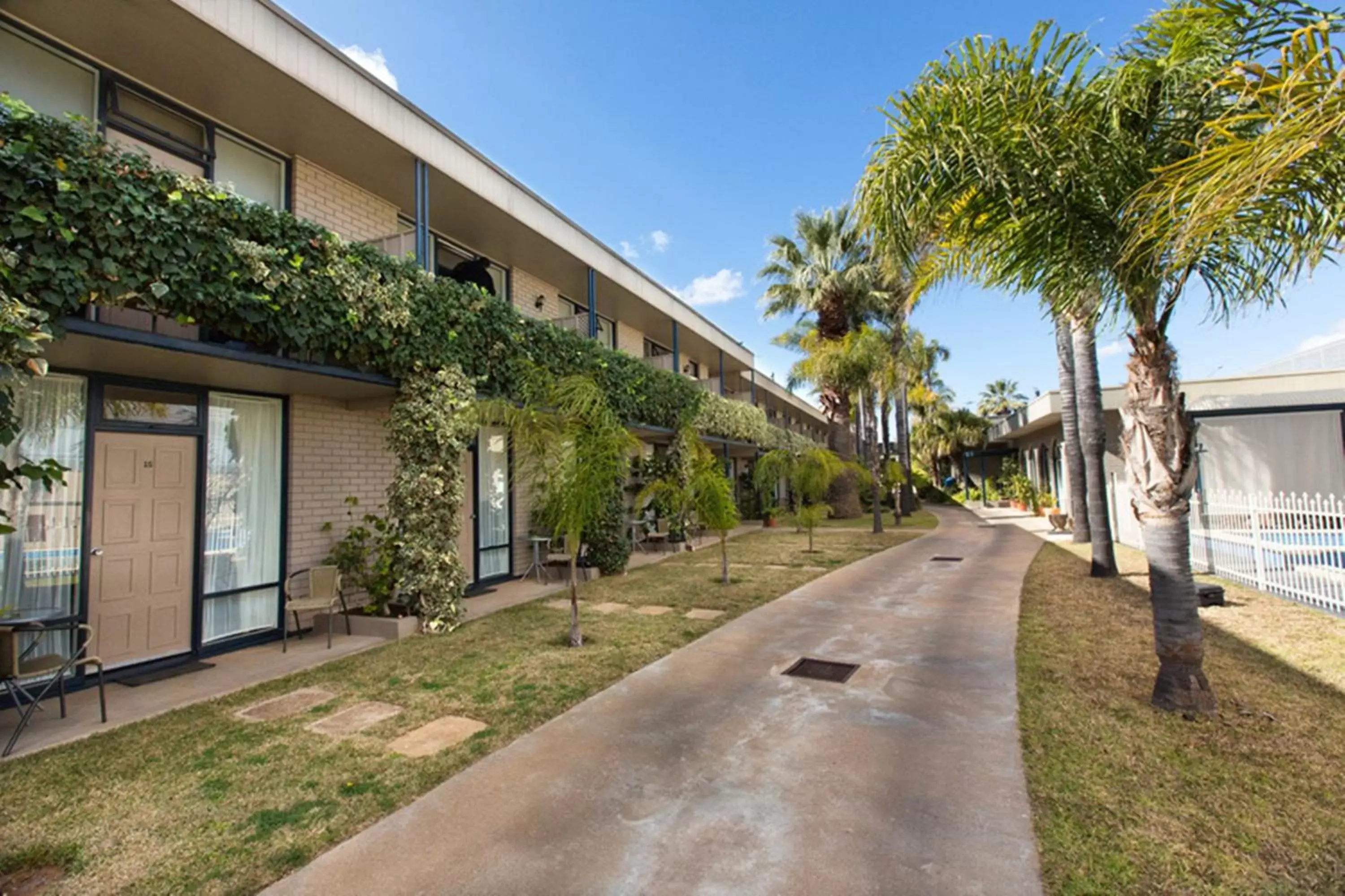 Garden in Sandors Motor Inn