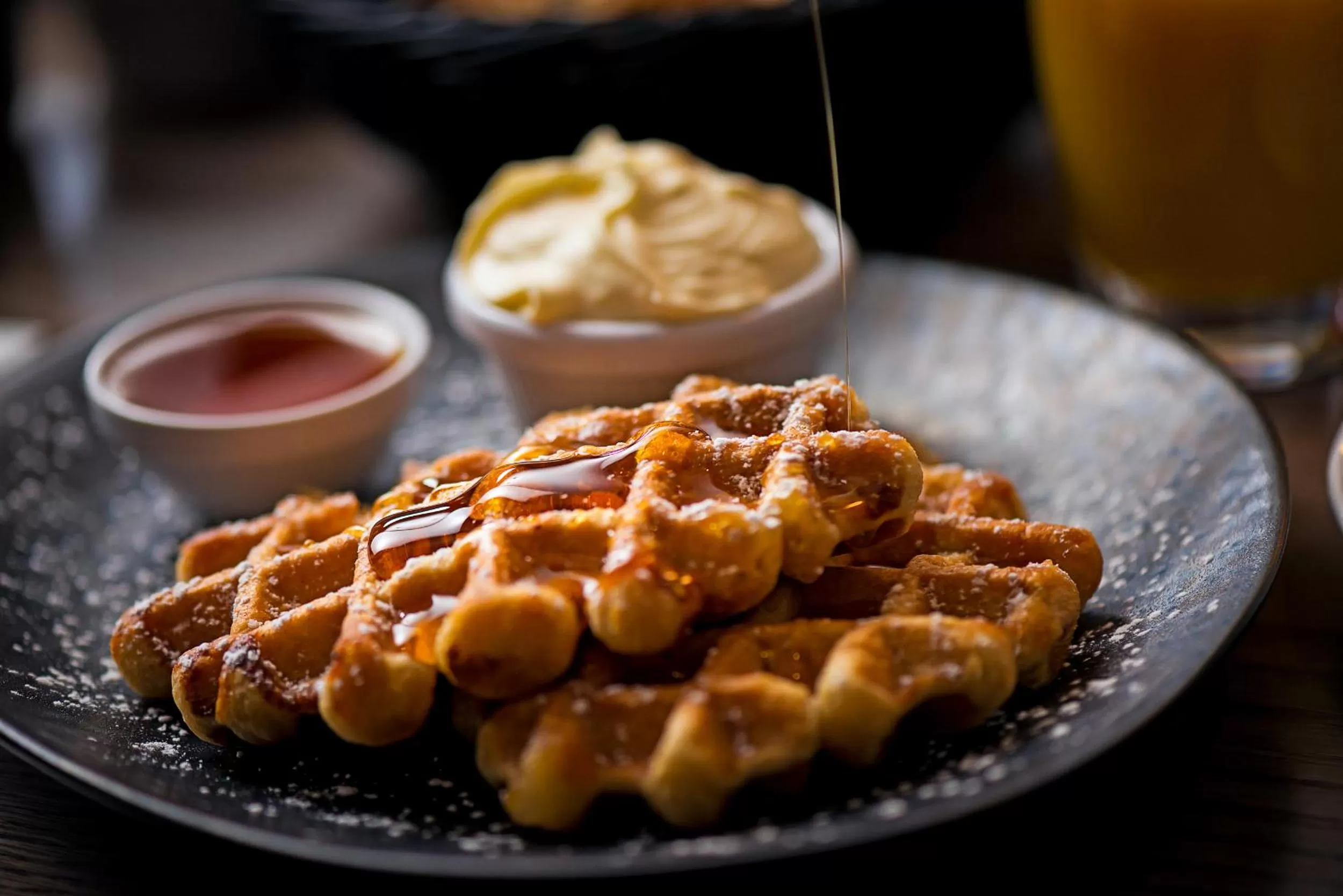 Food close-up in George Limerick Hotel