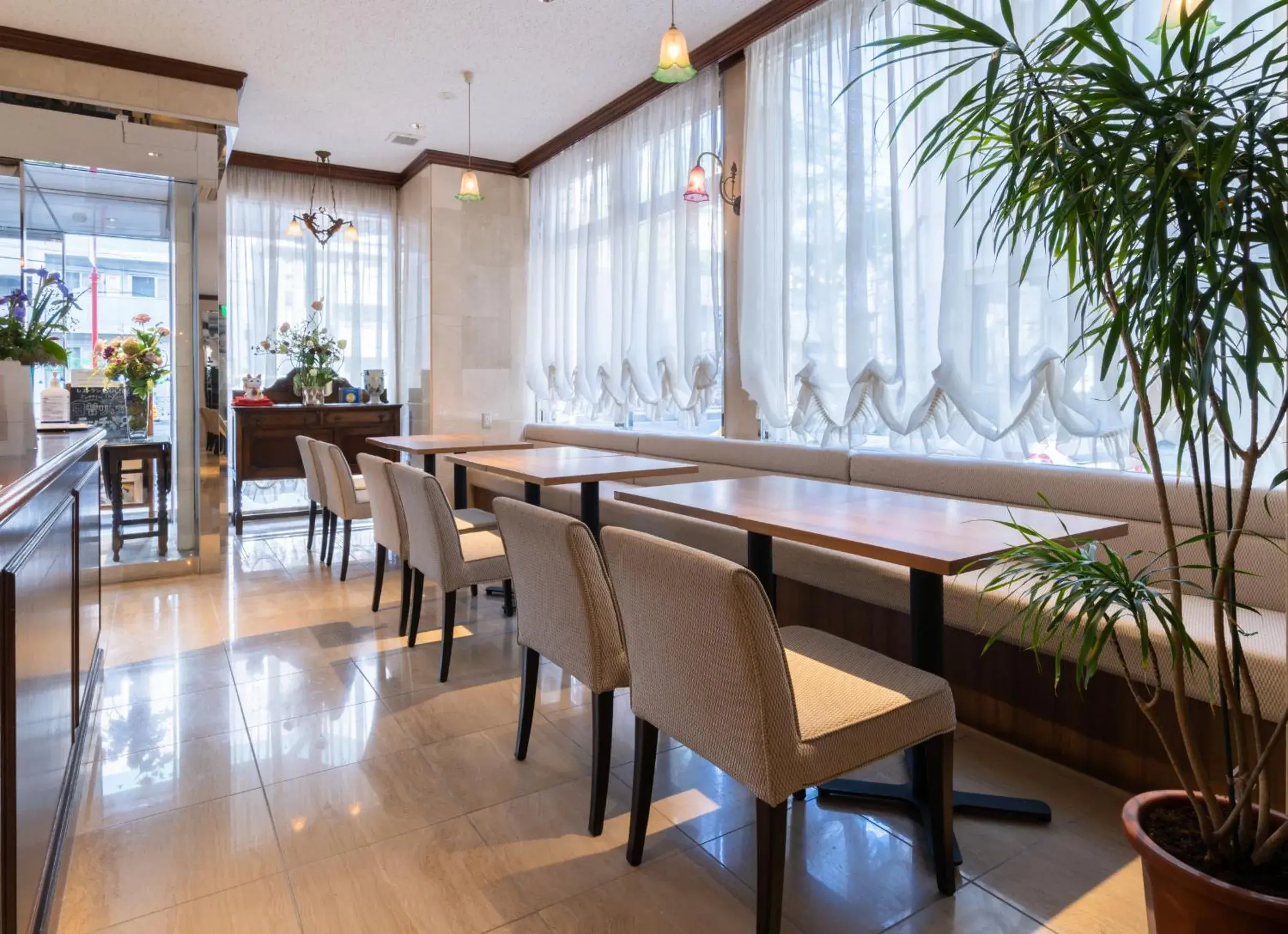 Lobby or reception, Restaurant/Places to Eat in Hotel Katsuyama Premiere