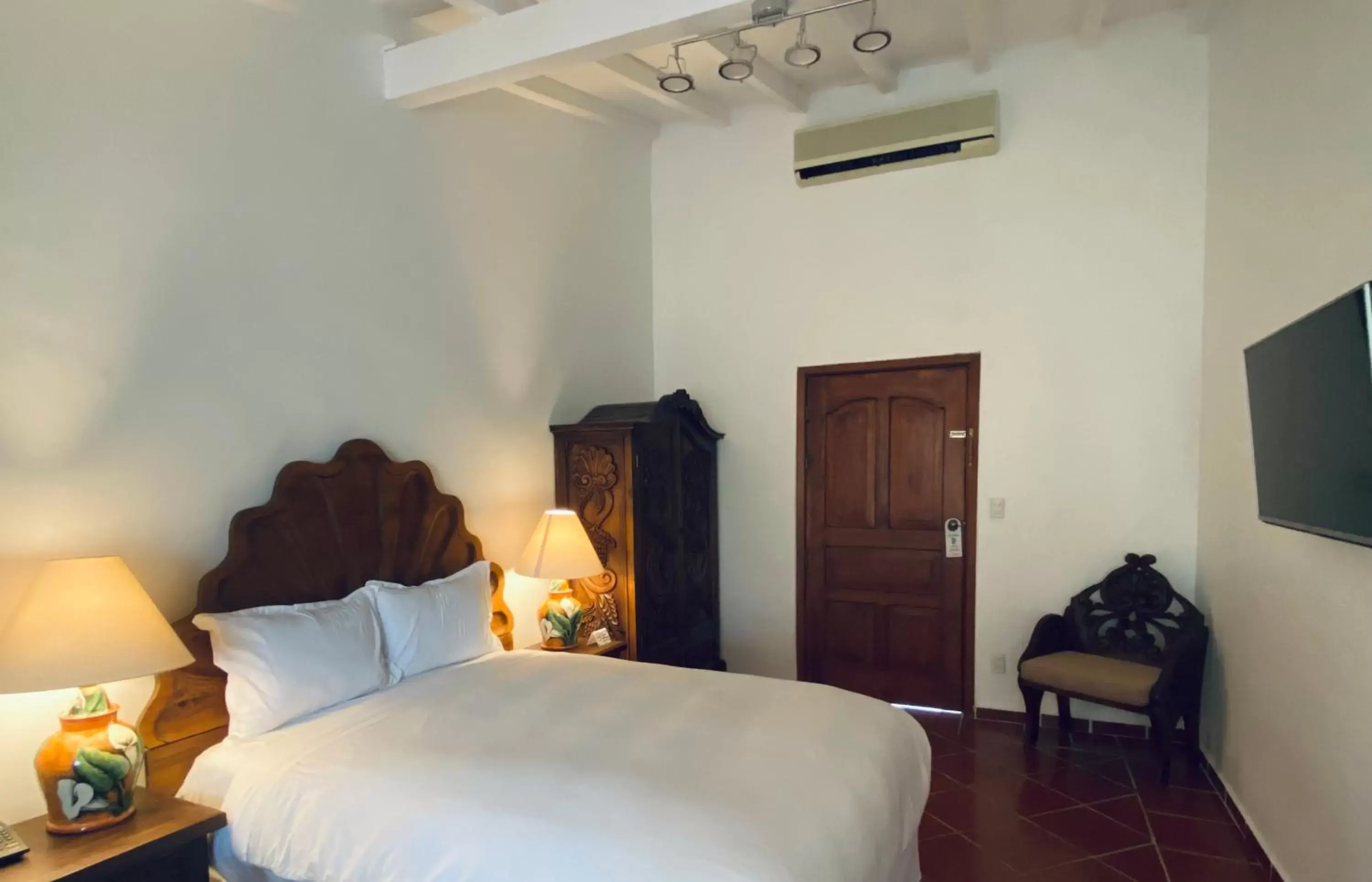 Bed in Hotel Spa Posada Tlaltenango