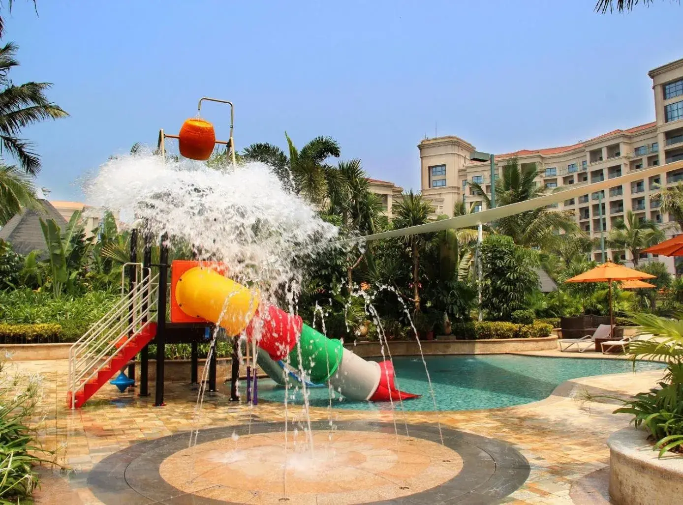 Children play ground, Water Park in Grand Hotel Haikou (soon to be Fairmont Haikou)