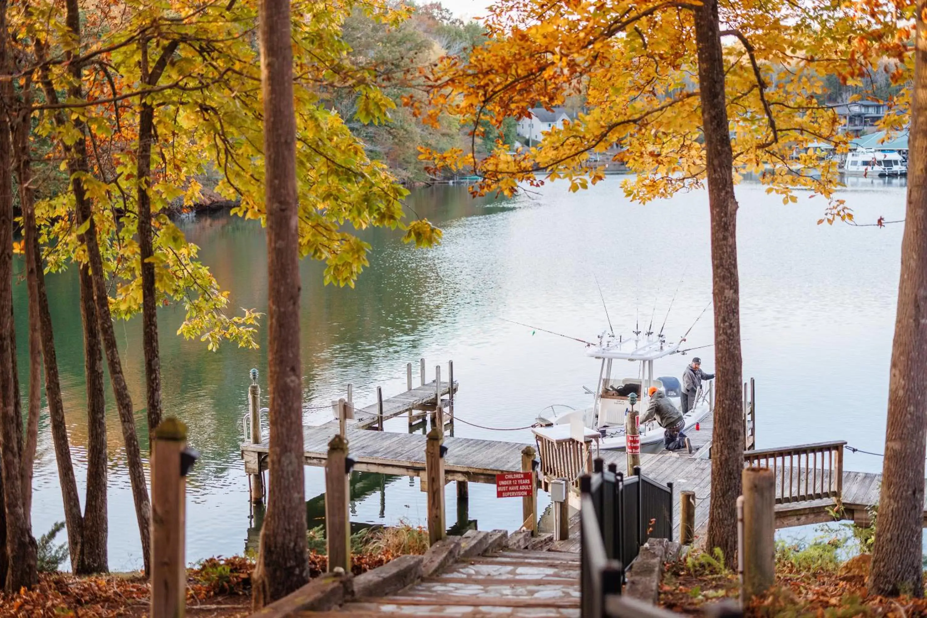 Lake view in Halesford Harbour Resort - Smith Mountain Lake