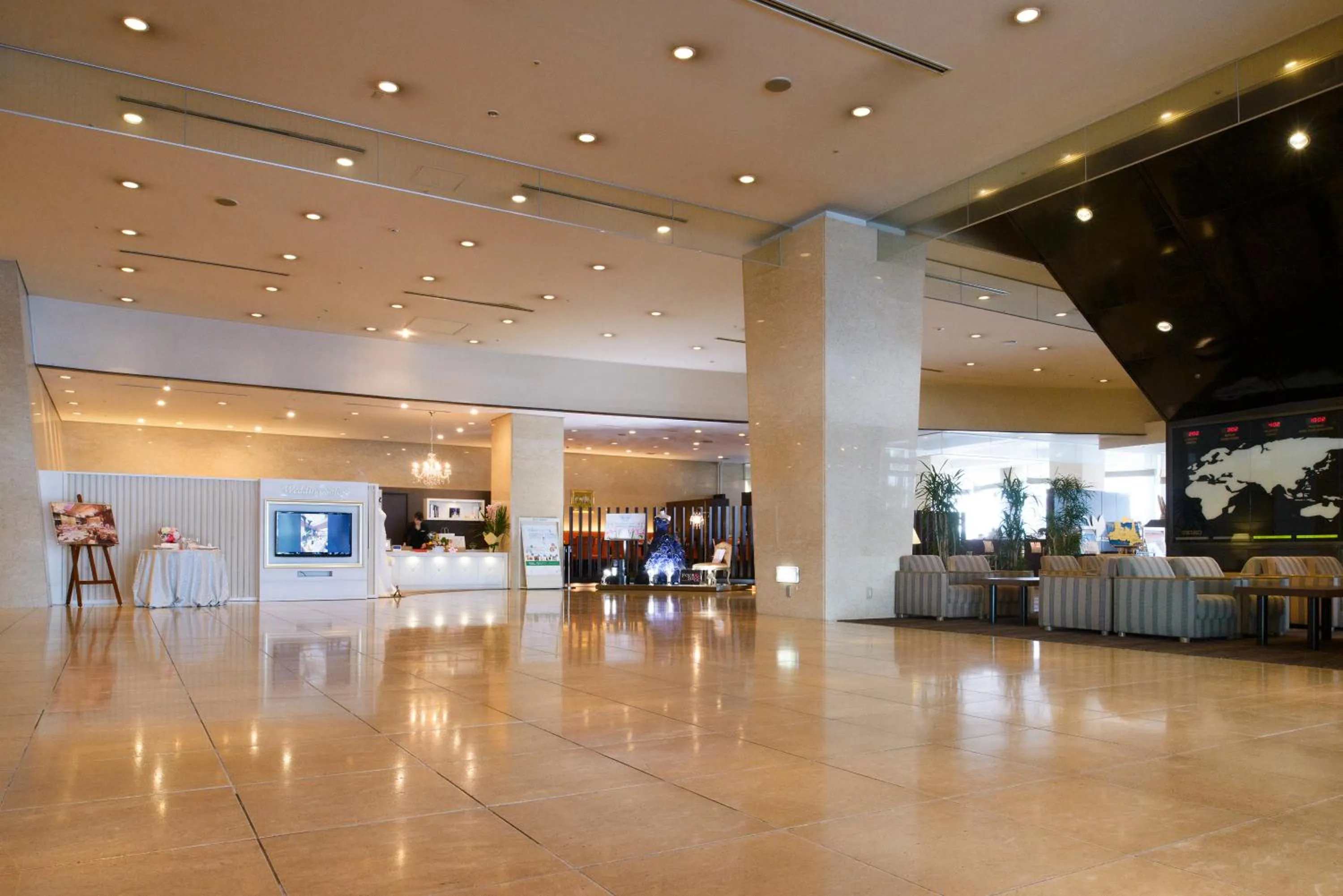 Lobby or reception in Hotel Aomori