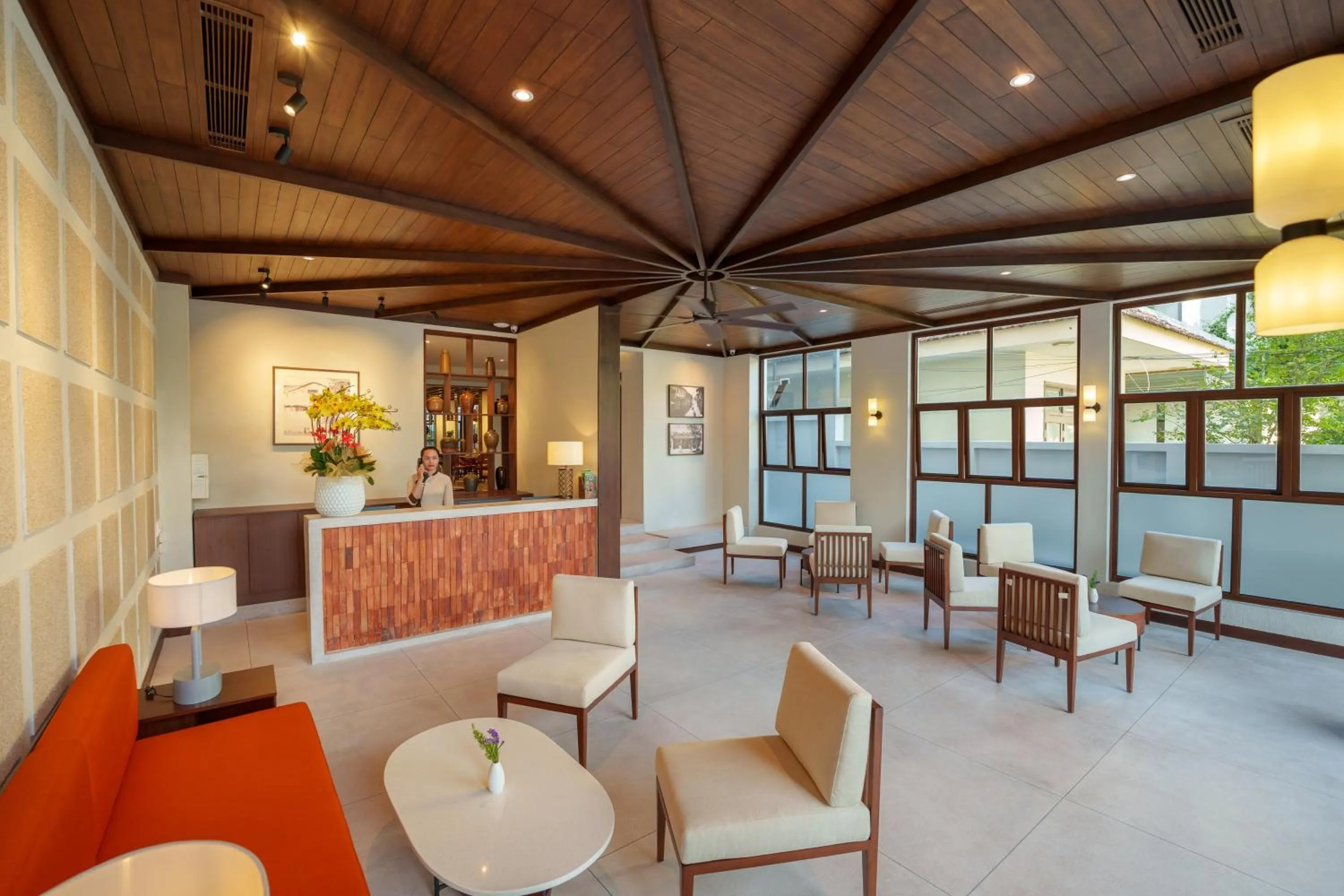 Lobby or reception in Cozy An Boutique Hotel Hoian