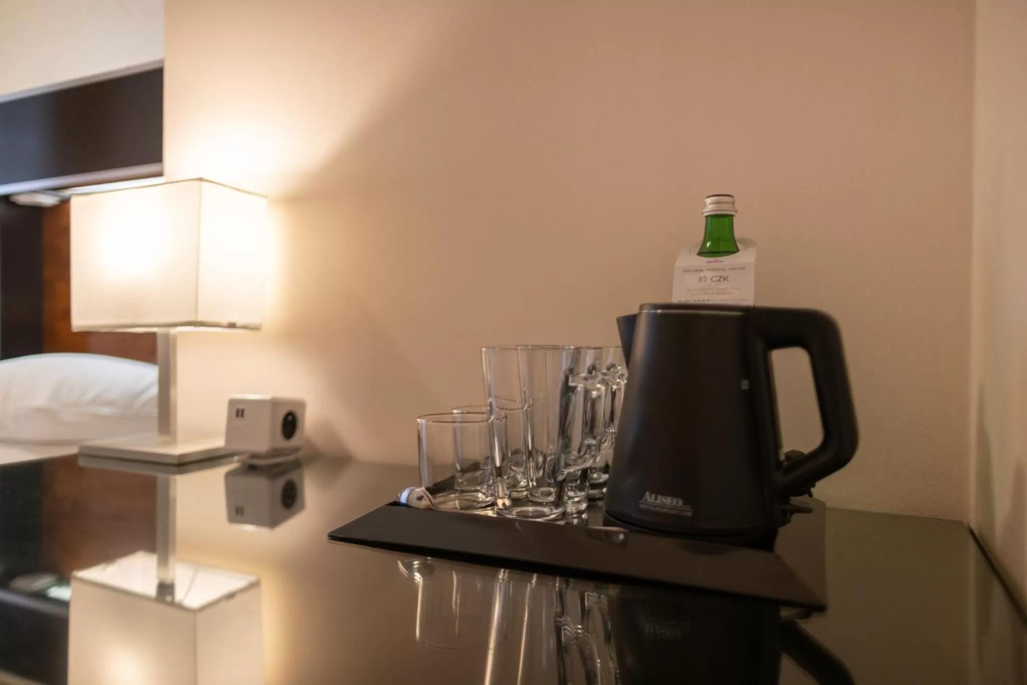 Coffee/tea facilities in Grand Majestic Hotel Prague