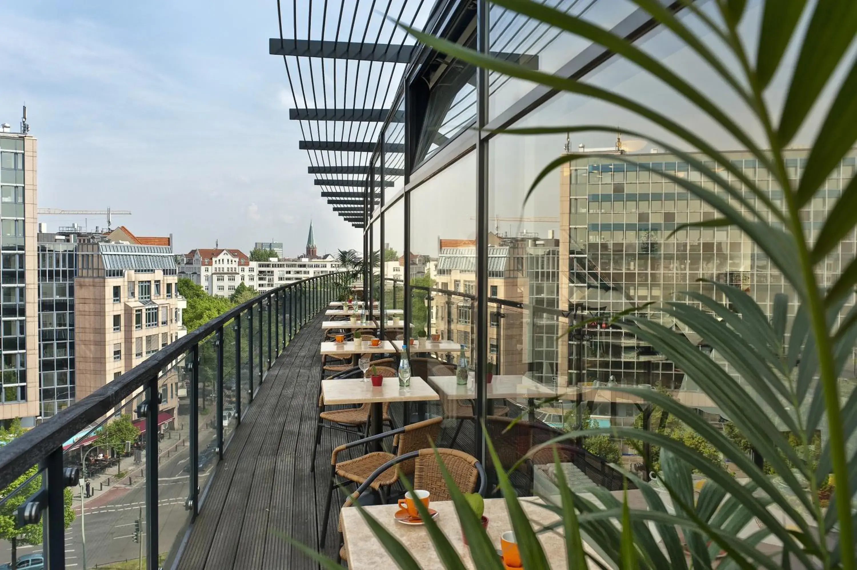 Balcony/Terrace in Come Inn Berlin Kurfürstendamm
