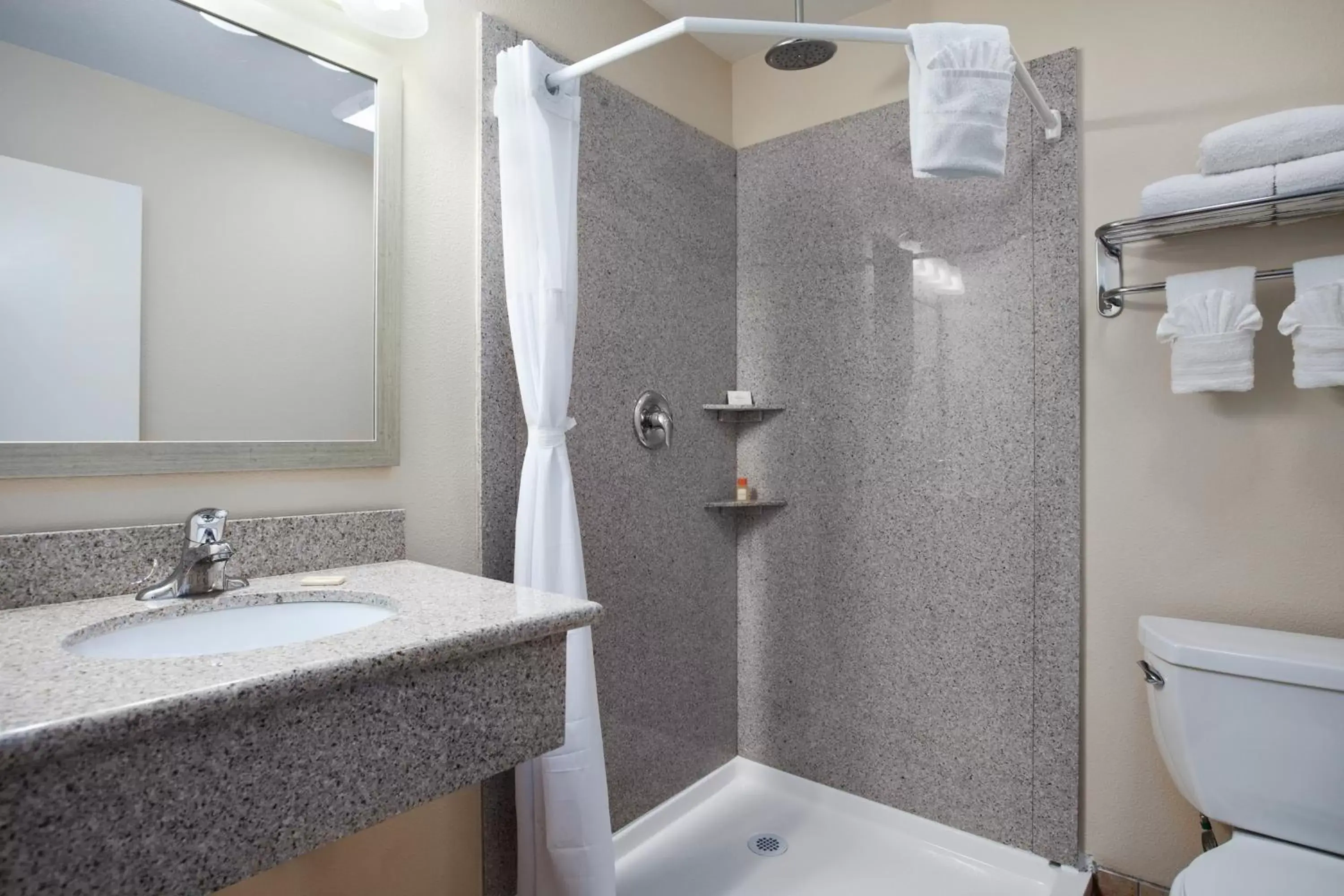 Bathroom in Days Inn by Wyndham Santa Maria