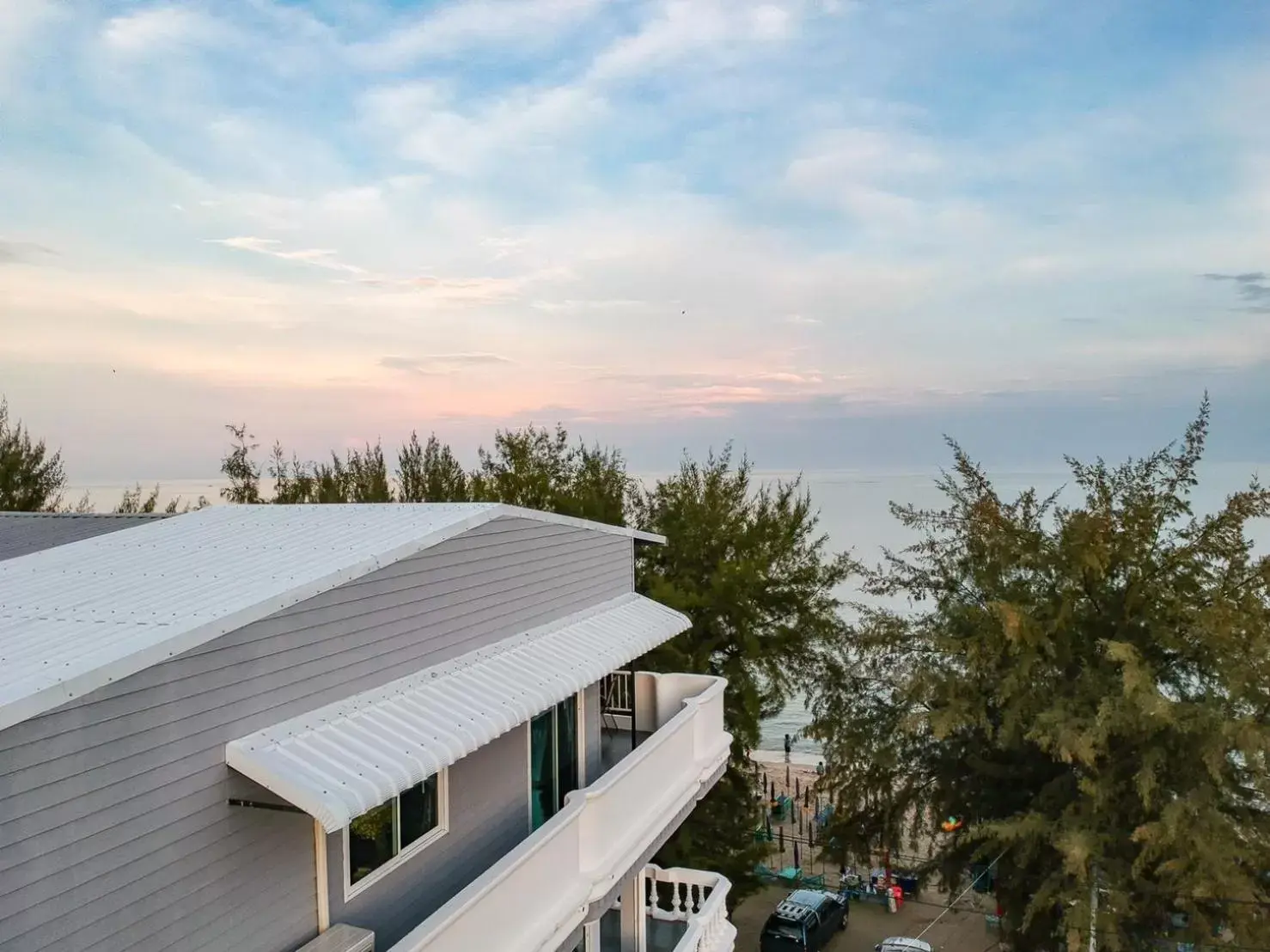 Bird's eye view in THE BEACH CHA AM Suites