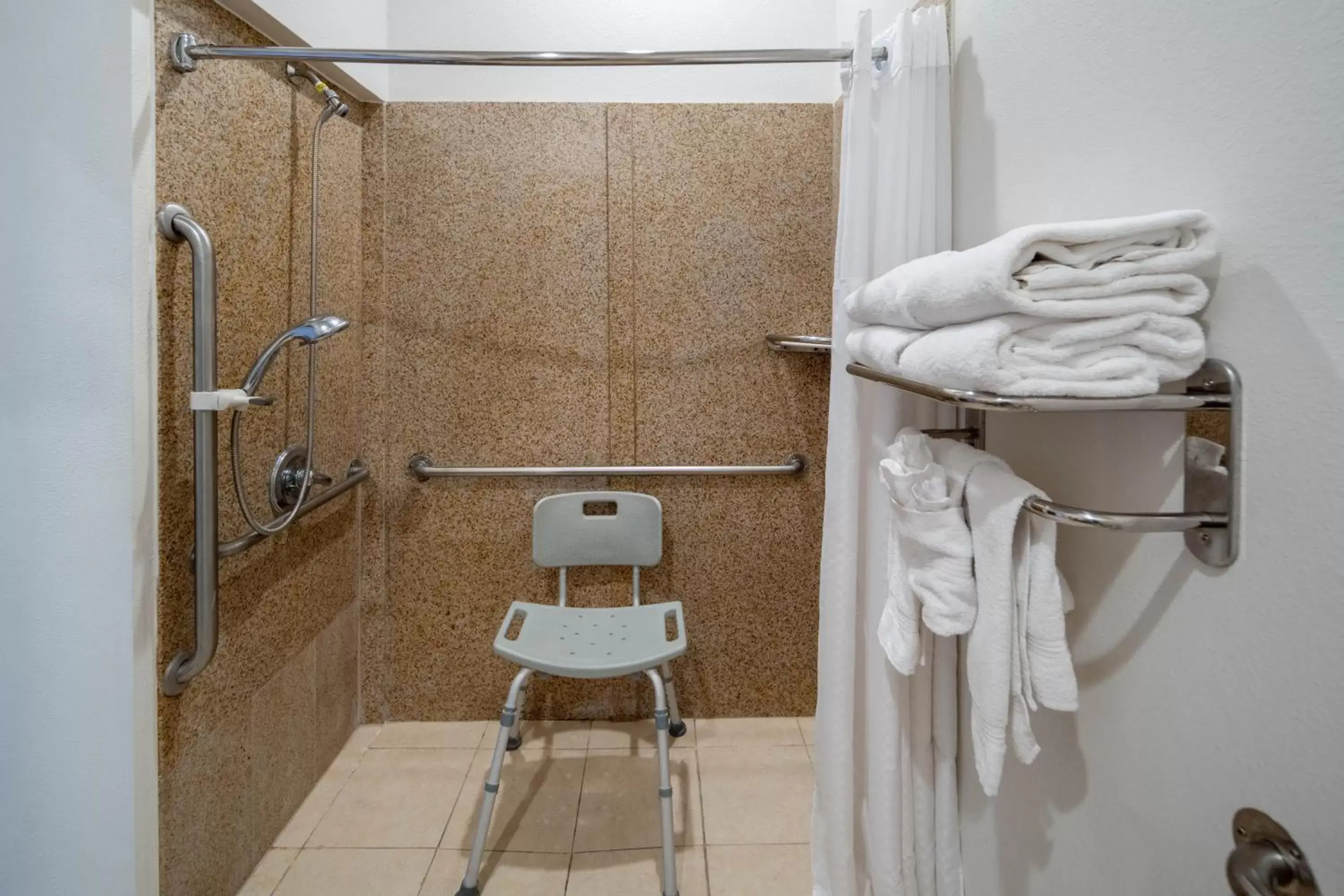 Bathroom in Microtel Inn & Suites by Wyndham Tracy