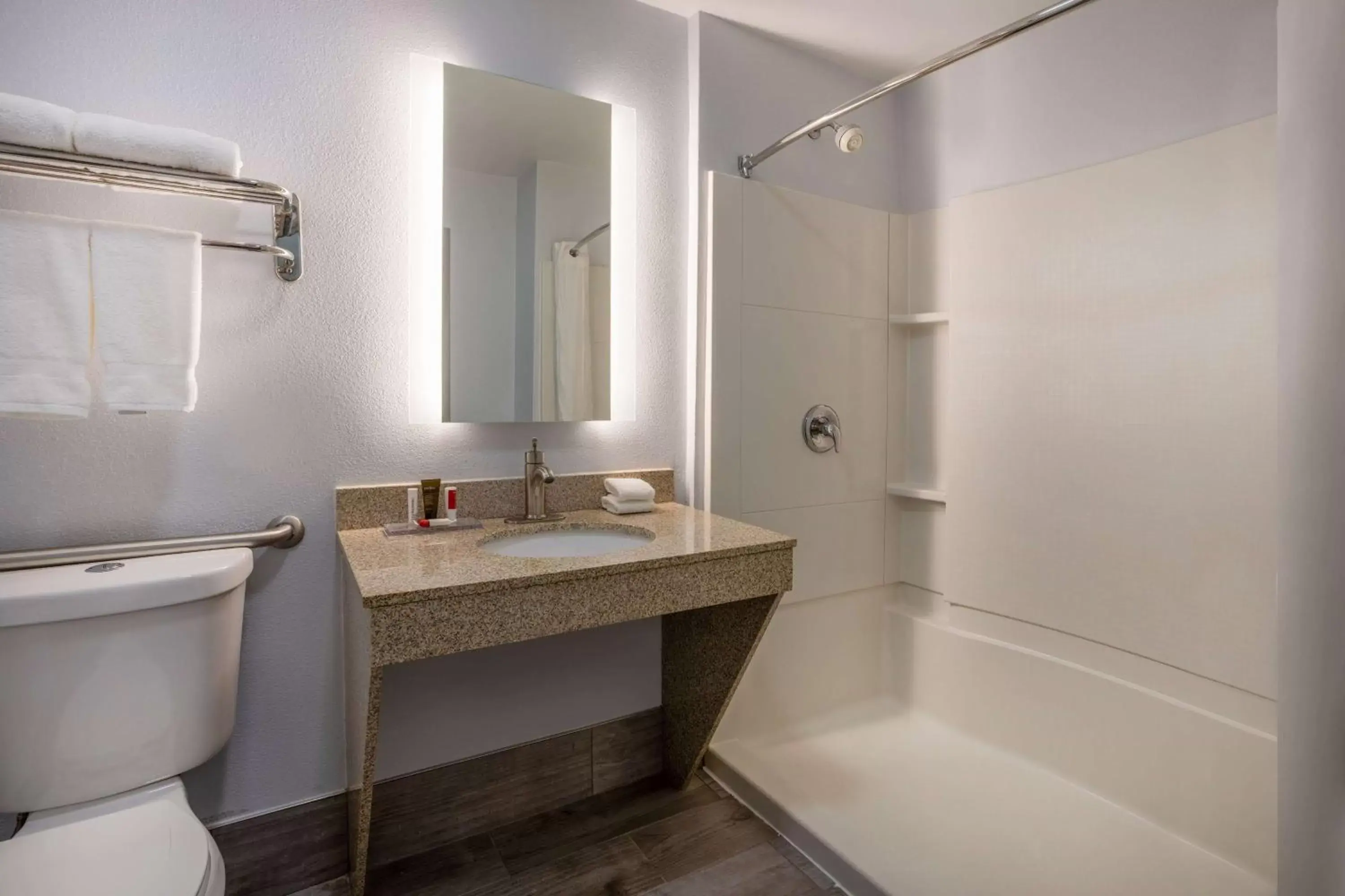 Shower, Bathroom in Wingate by Wyndham Waldorf - Washington DC Area