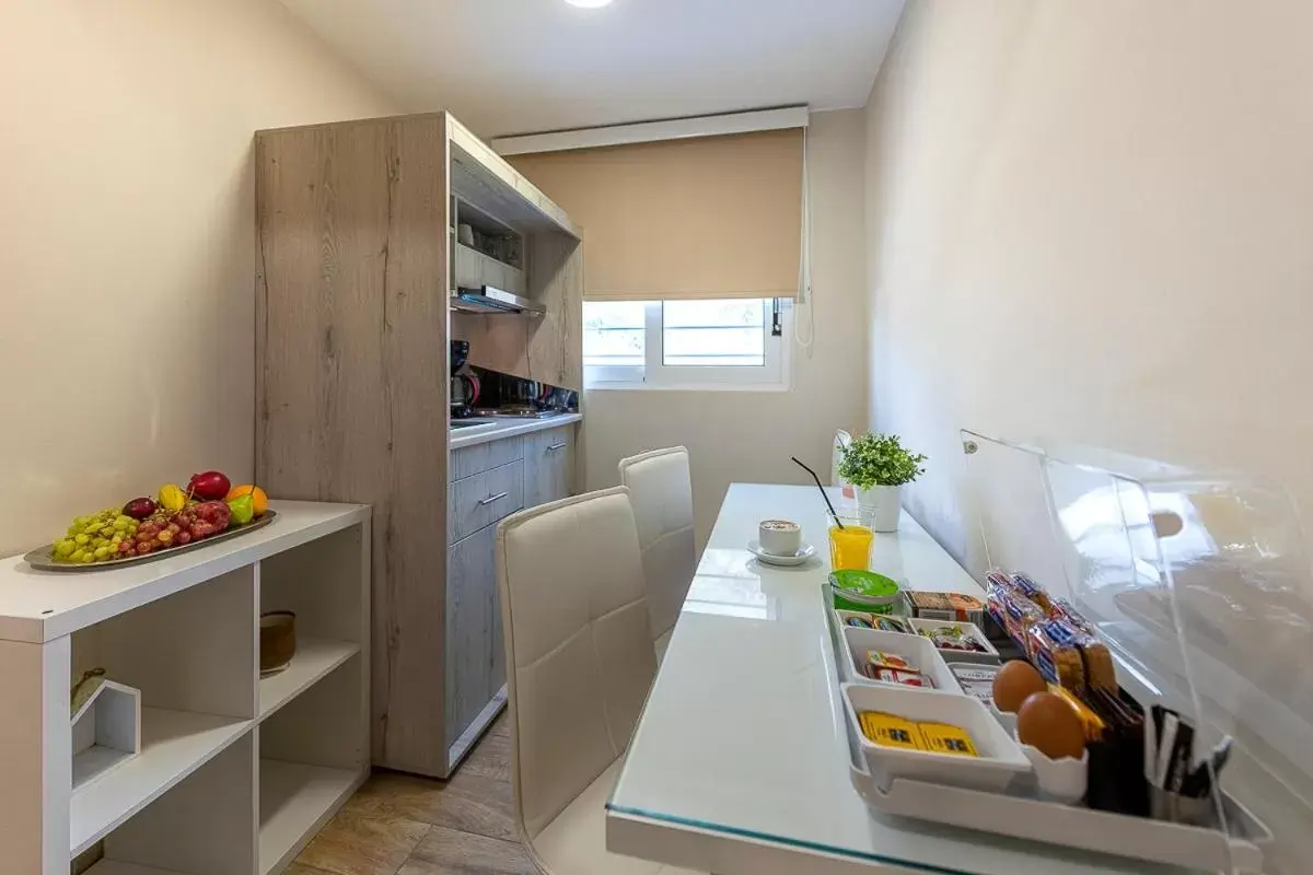 Kitchen/Kitchenette in Comfort Stay Airport Studios - FREE shuttle from the Athens airport