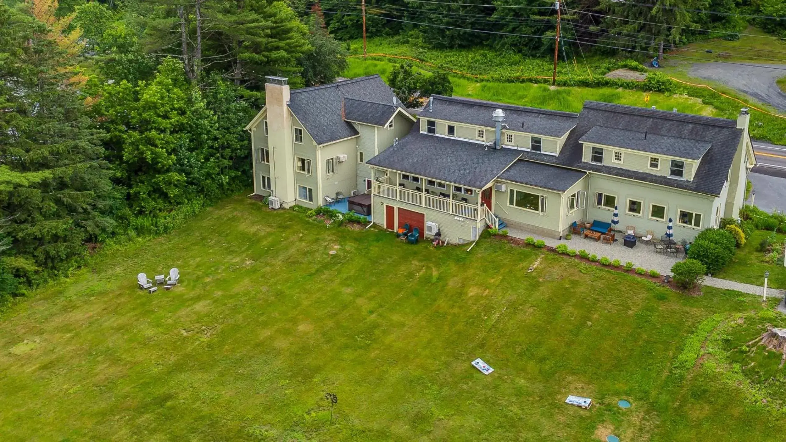 Property building, Bird's-eye View in Brass Lantern Inn