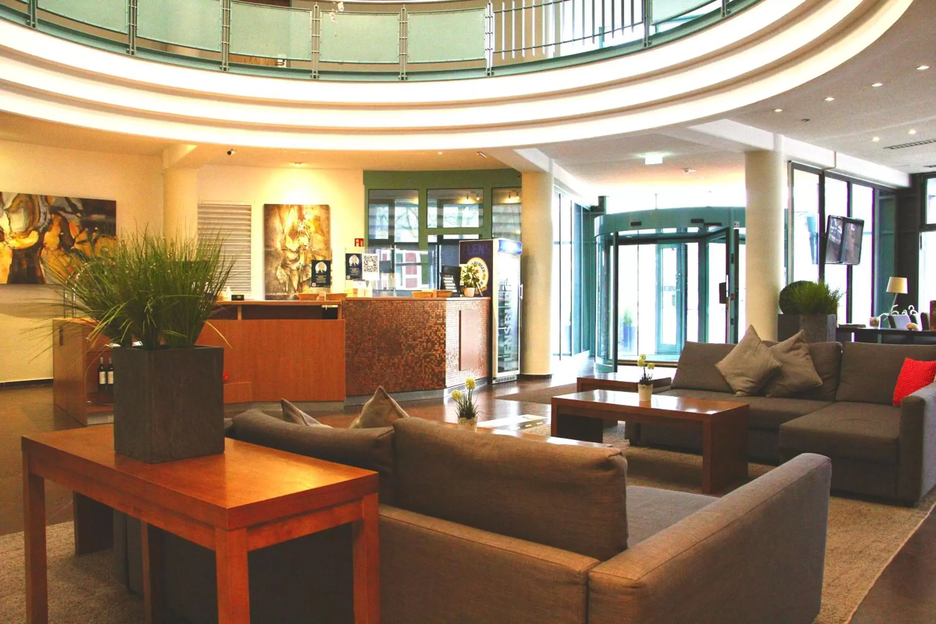 Lobby or reception, Lobby/Reception in Hotel Kiel by Golden Tulip