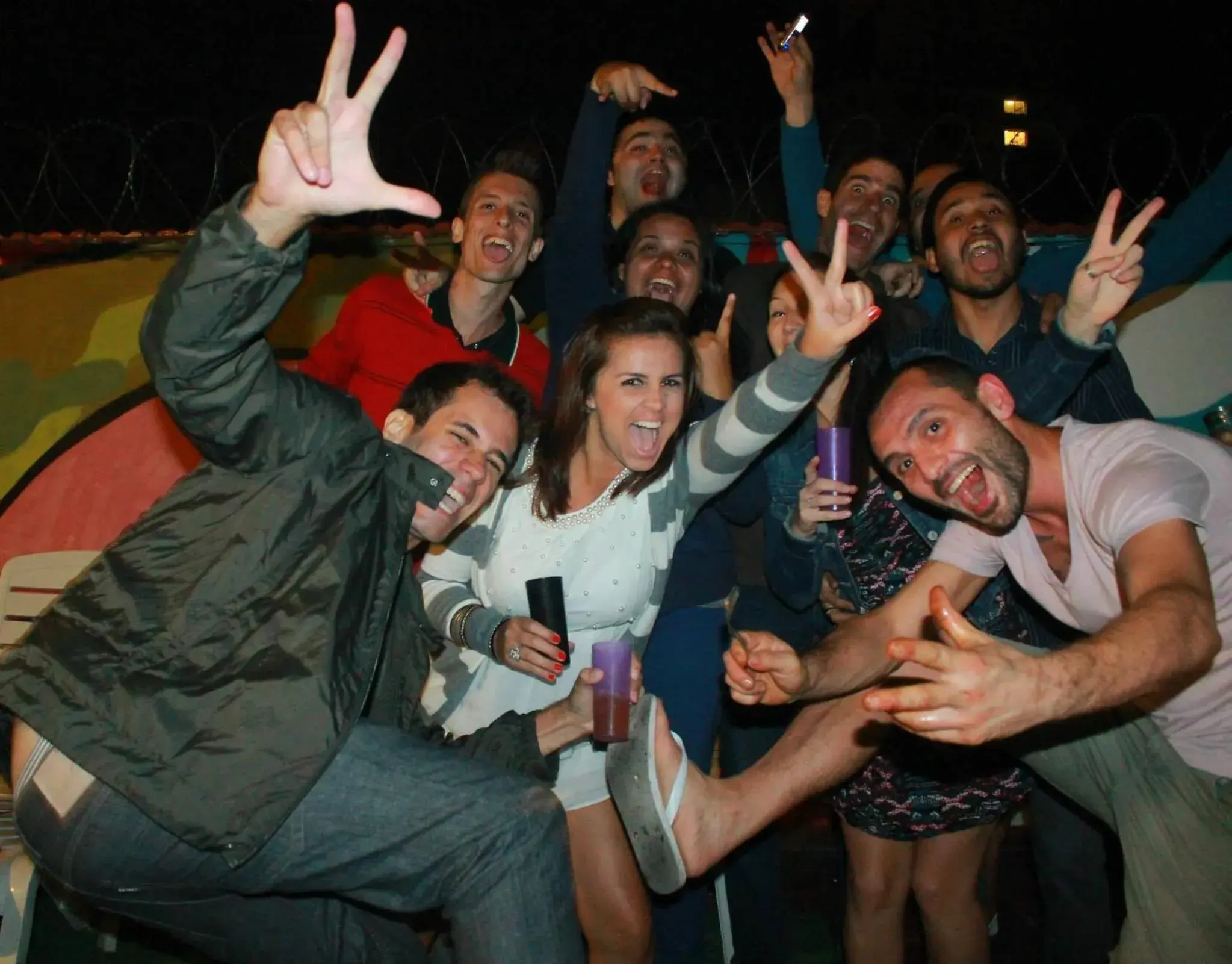 group of guests in Play Hostel Soho