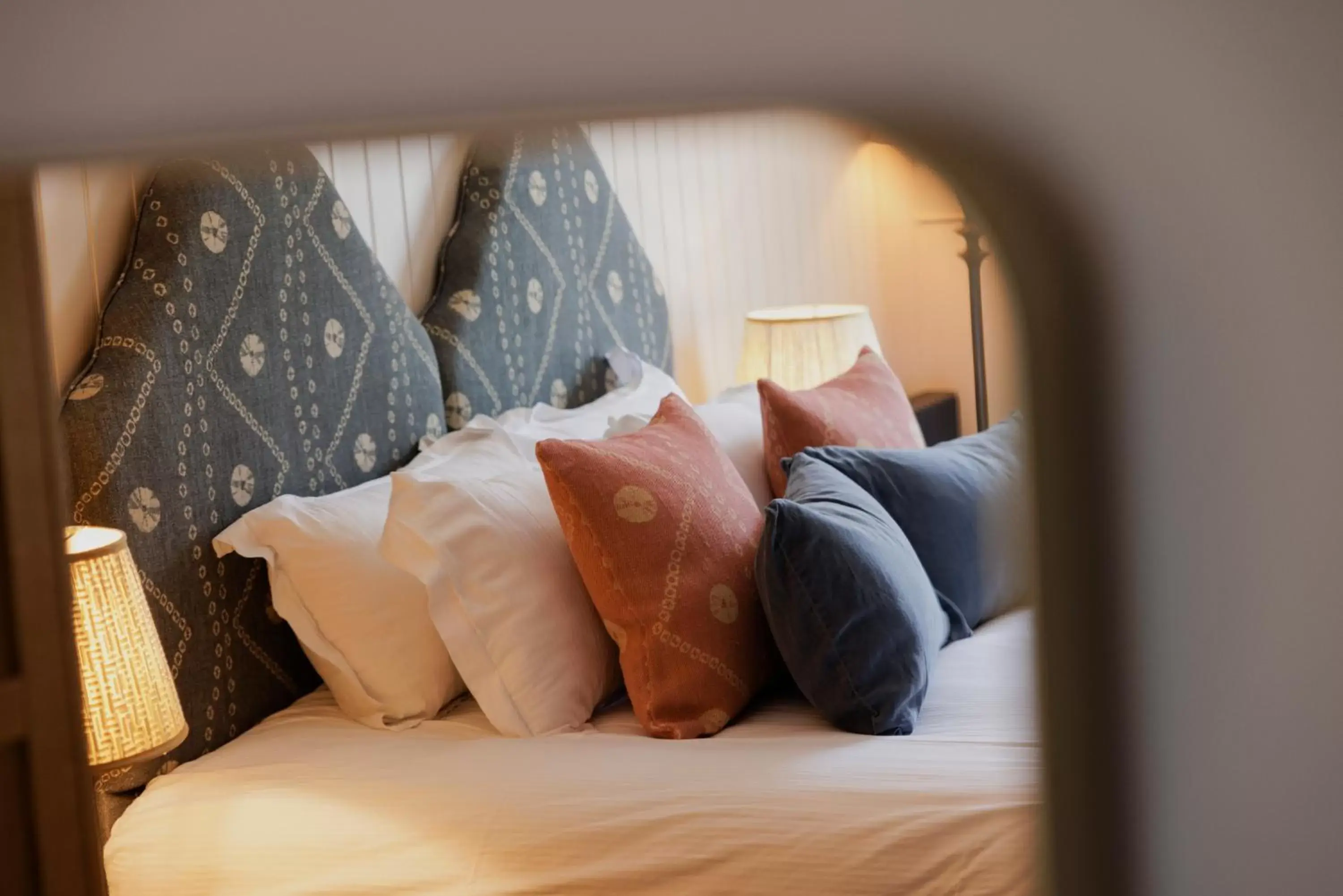 Decorative detail, Bed in The George & Dragon