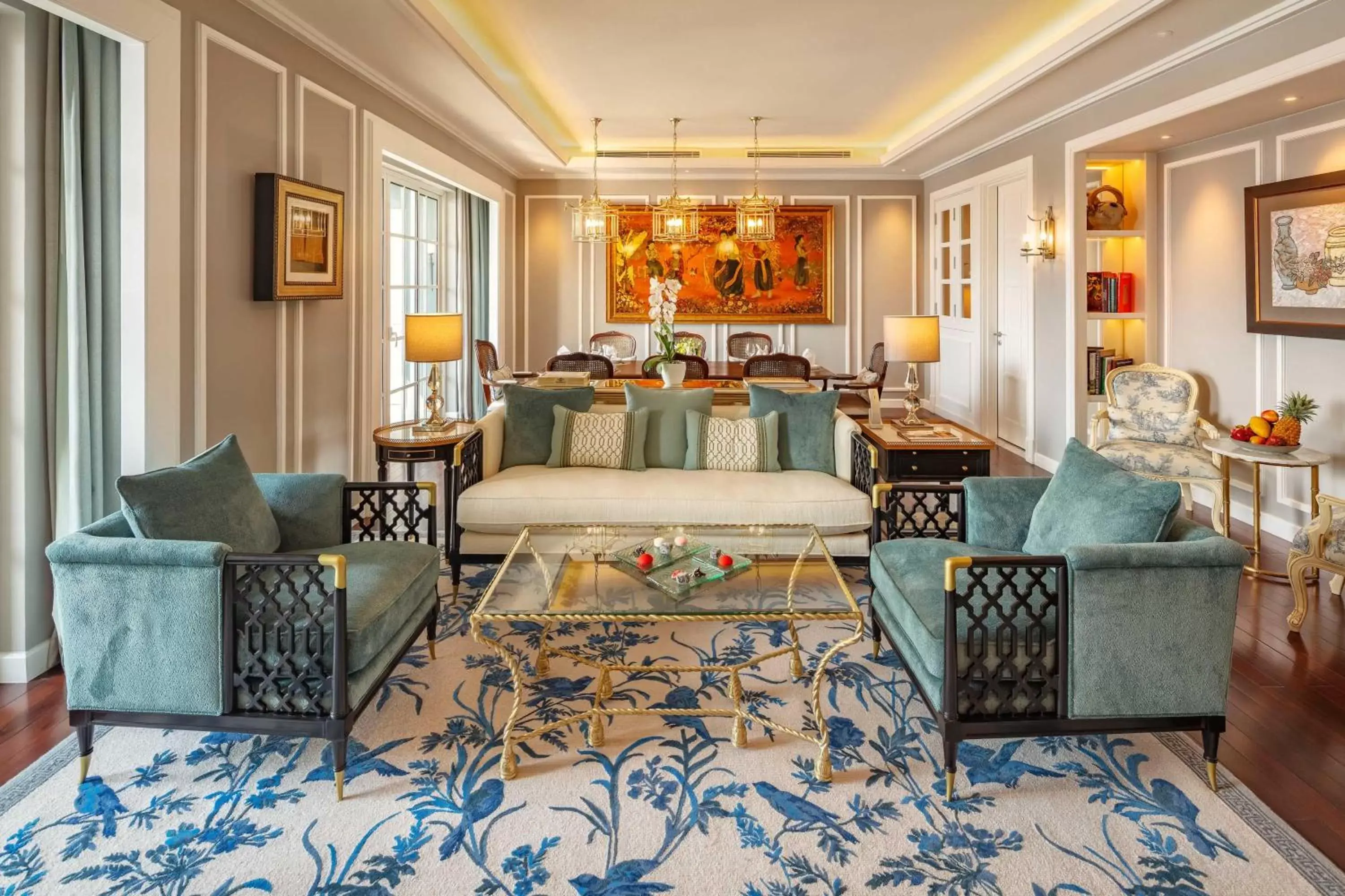 Living room, Seating Area in Mia Saigon – Luxury Boutique Hotel