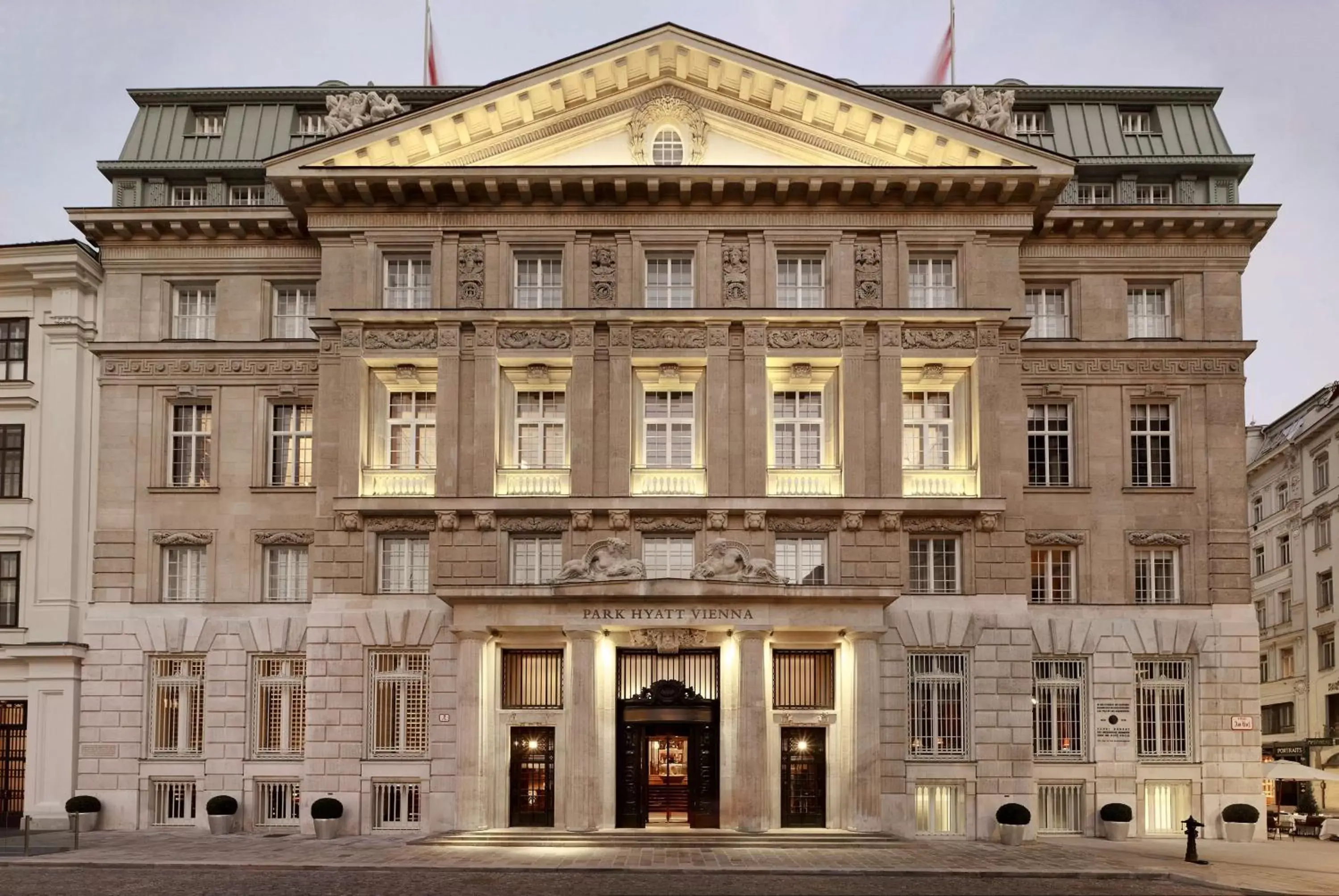 Property Building in Park Hyatt Vienna