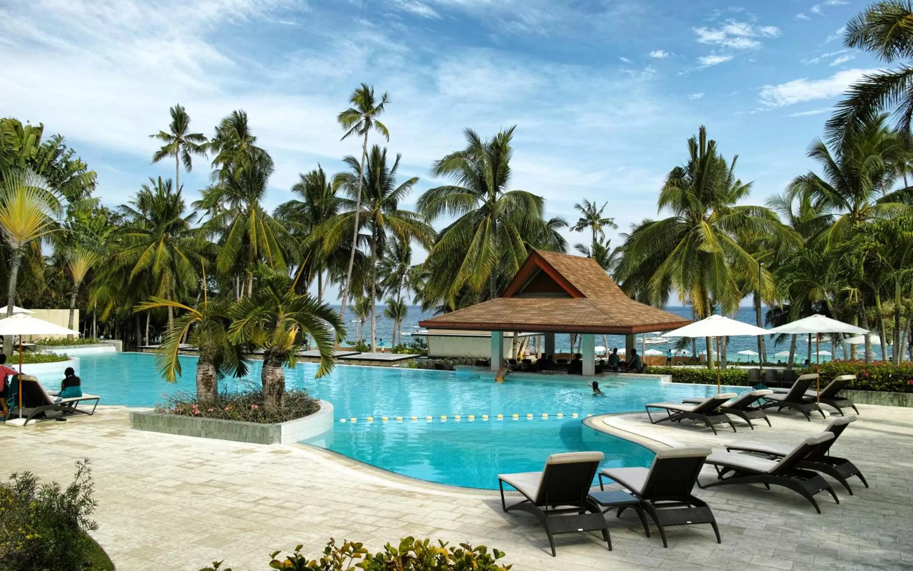 Swimming Pool in Henann Resort Alona Beach