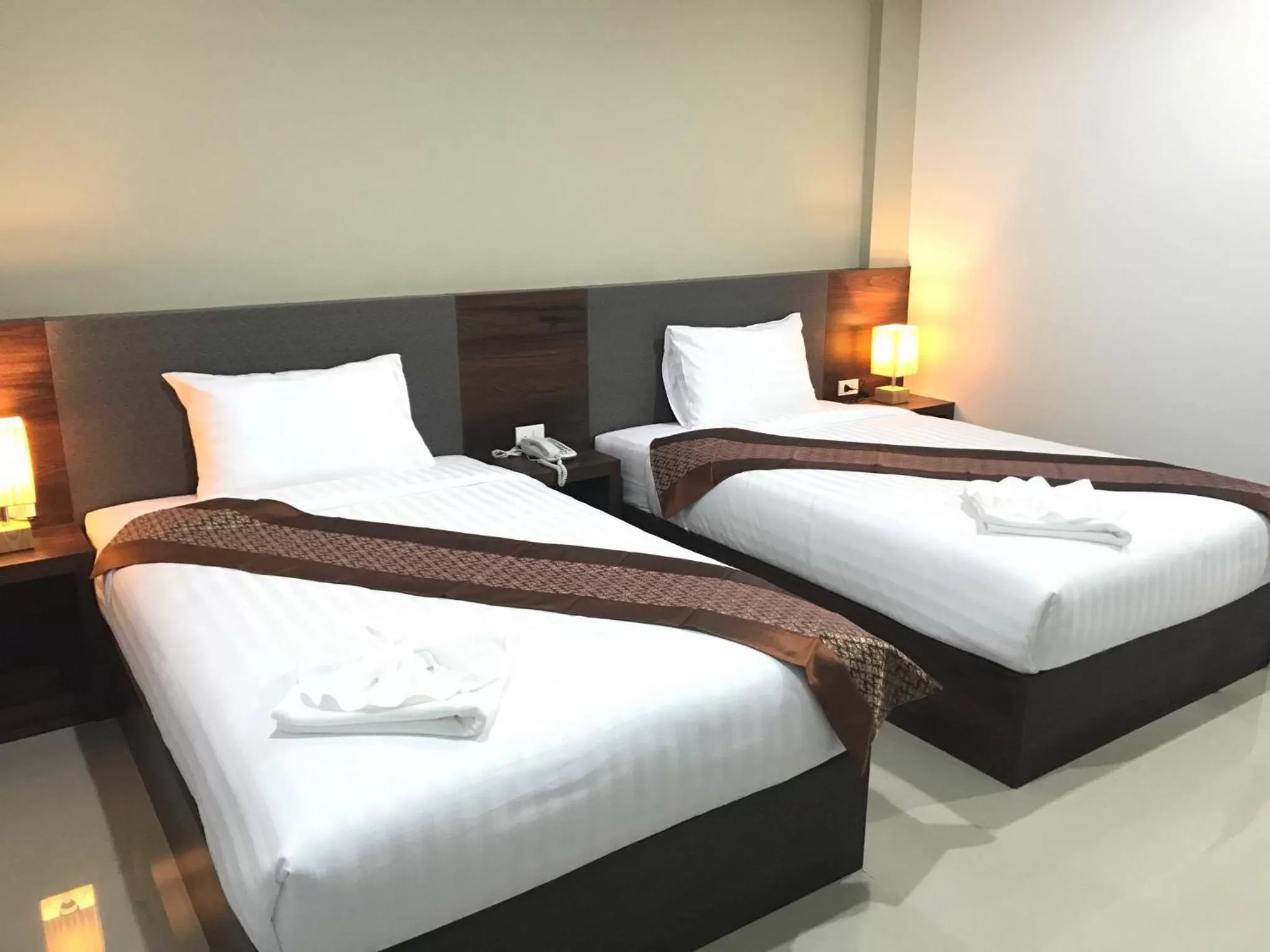 Bed in Aonang Sea Valley Resort