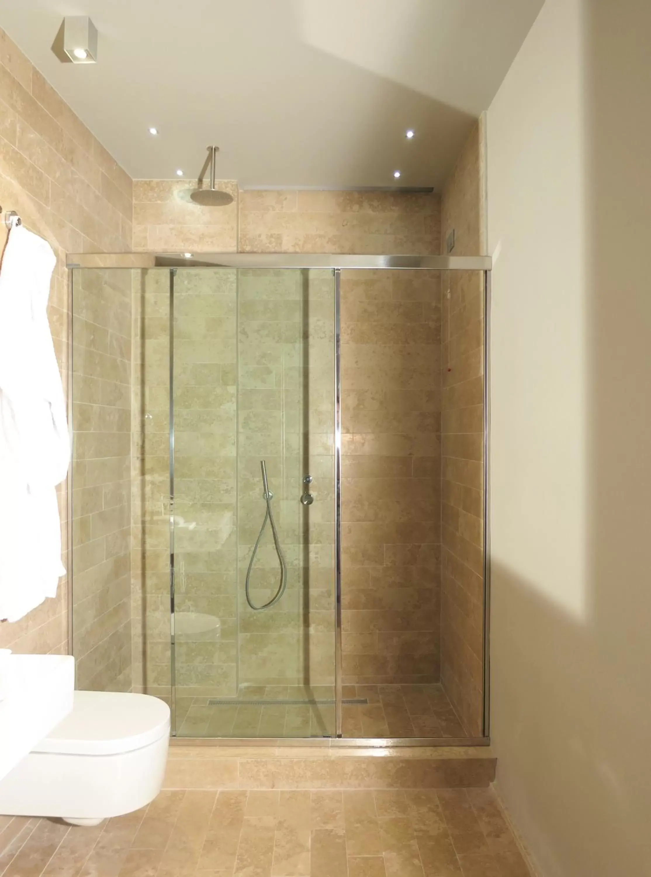 Shower, Bathroom in Posta Design Hotel