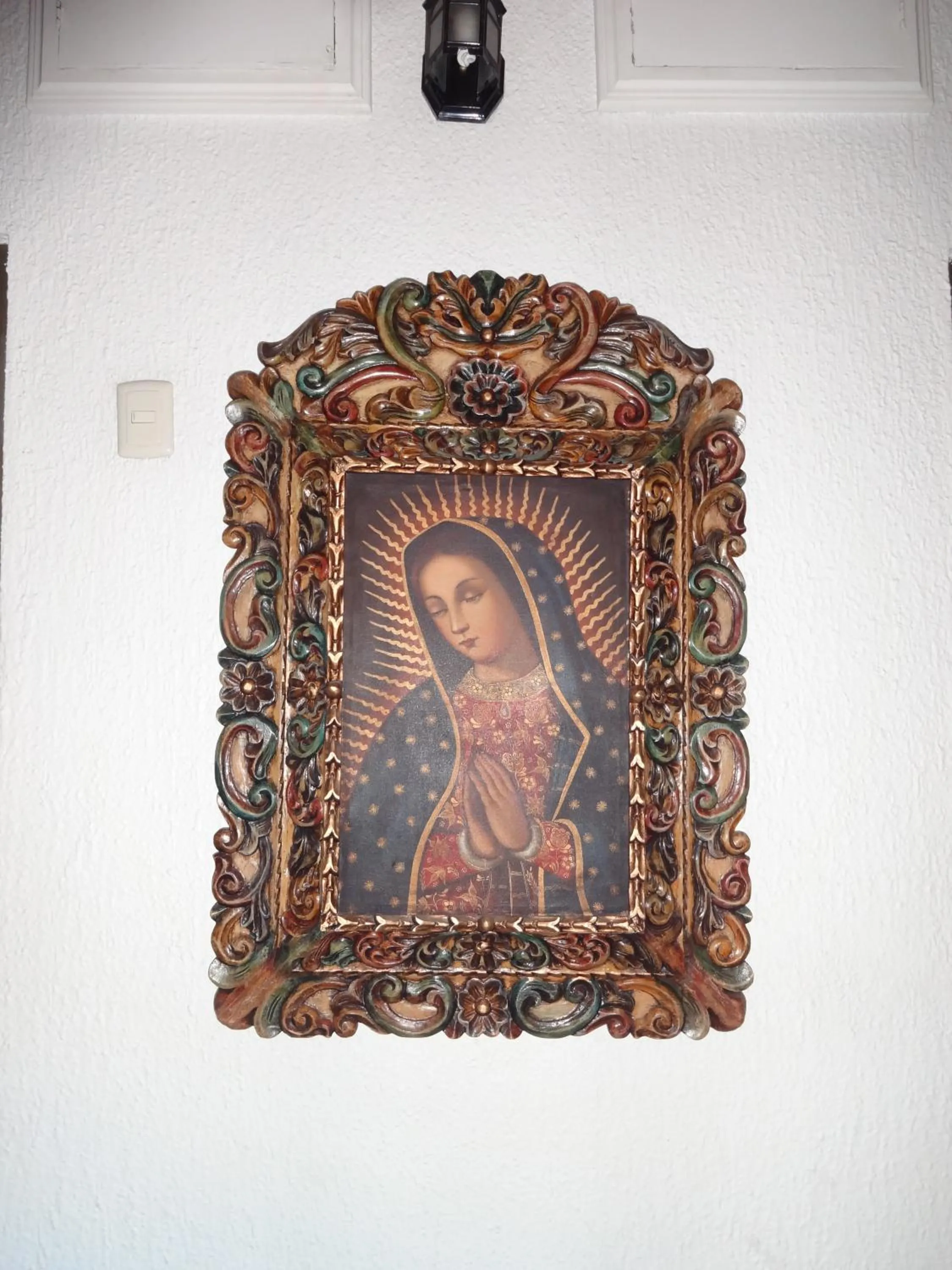 Decorative detail in Hotel Gala Oaxaca