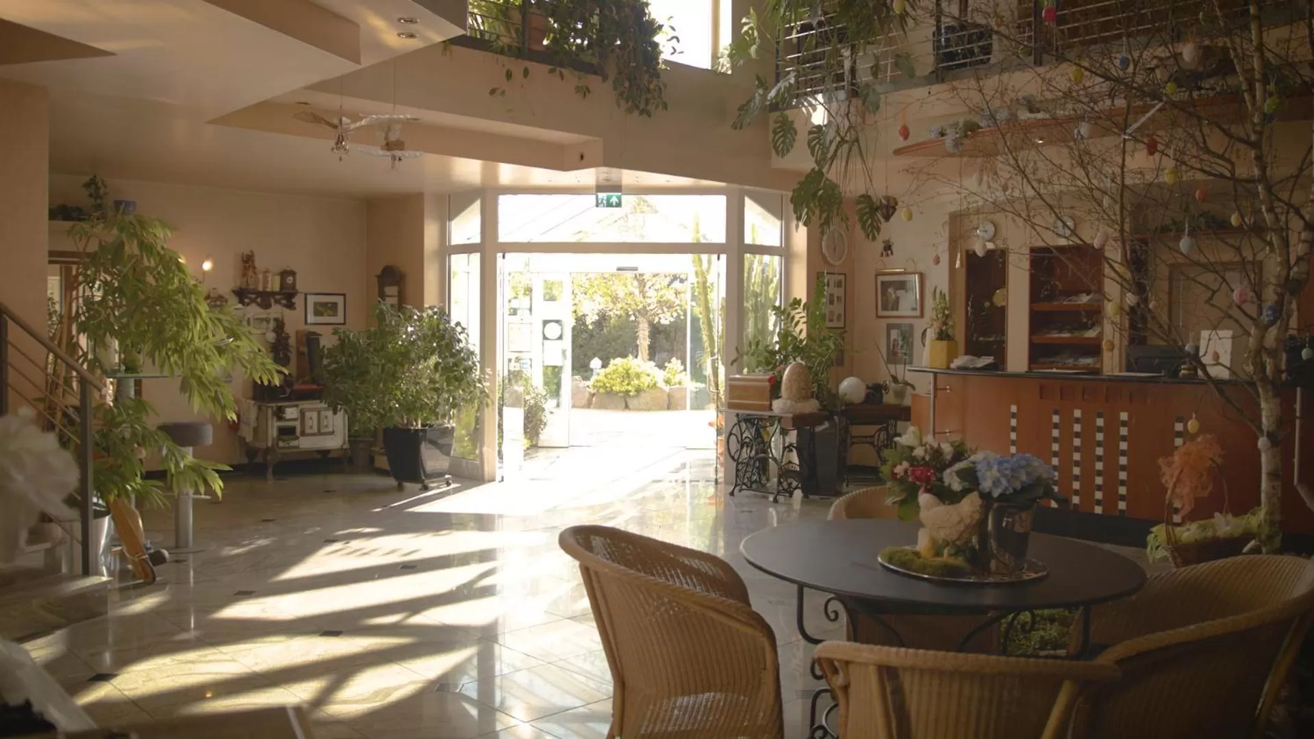 Lobby or reception in Hotel Blankenfeld