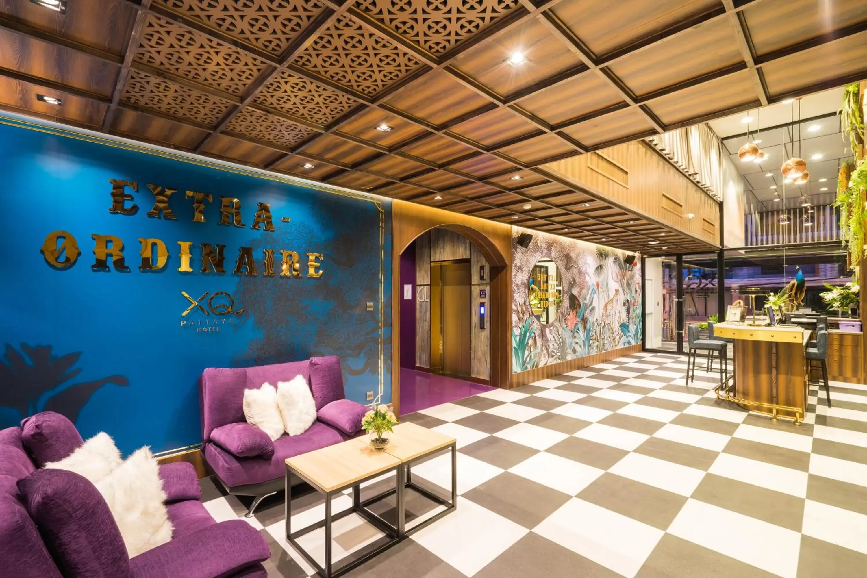 Lobby or reception in XQ Pattaya Hotel