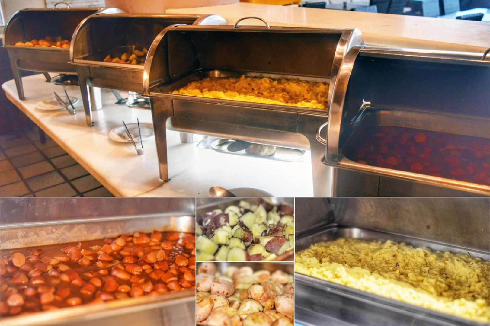 Buffet breakfast in Portogalo Suite Hotel