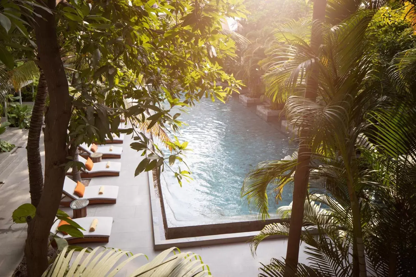 Pool view in Plantation Urban Resort & Spa