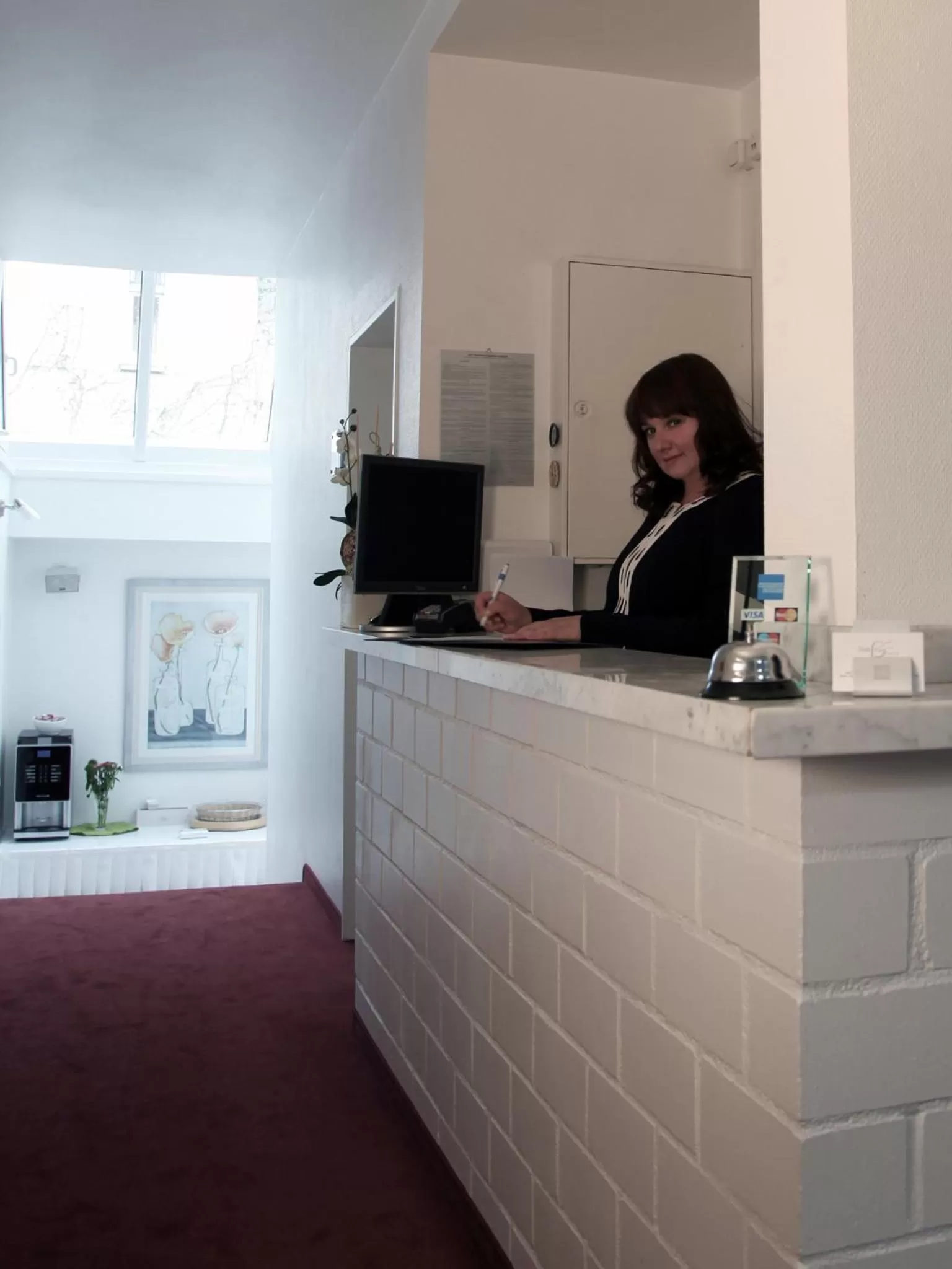 Lobby or reception in Hotel Villa Casa