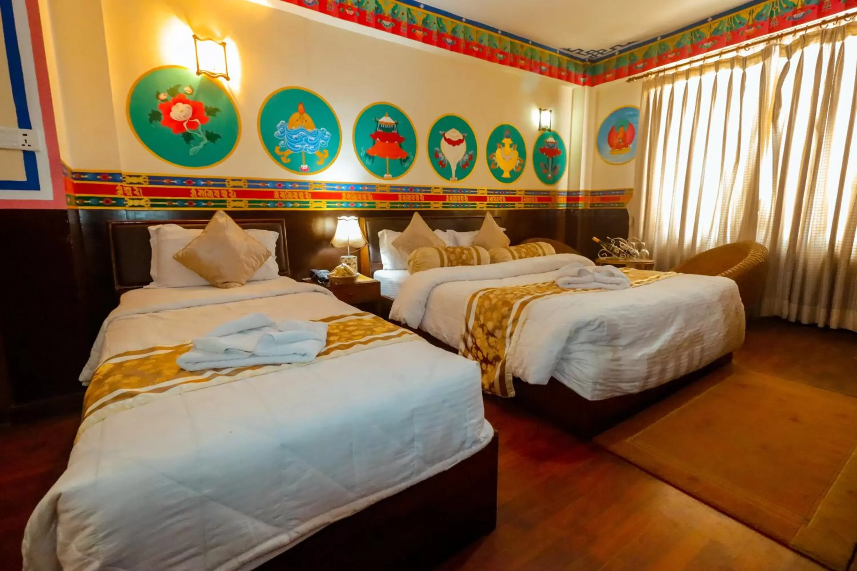 Bed in Kathmandu Eco Hotel