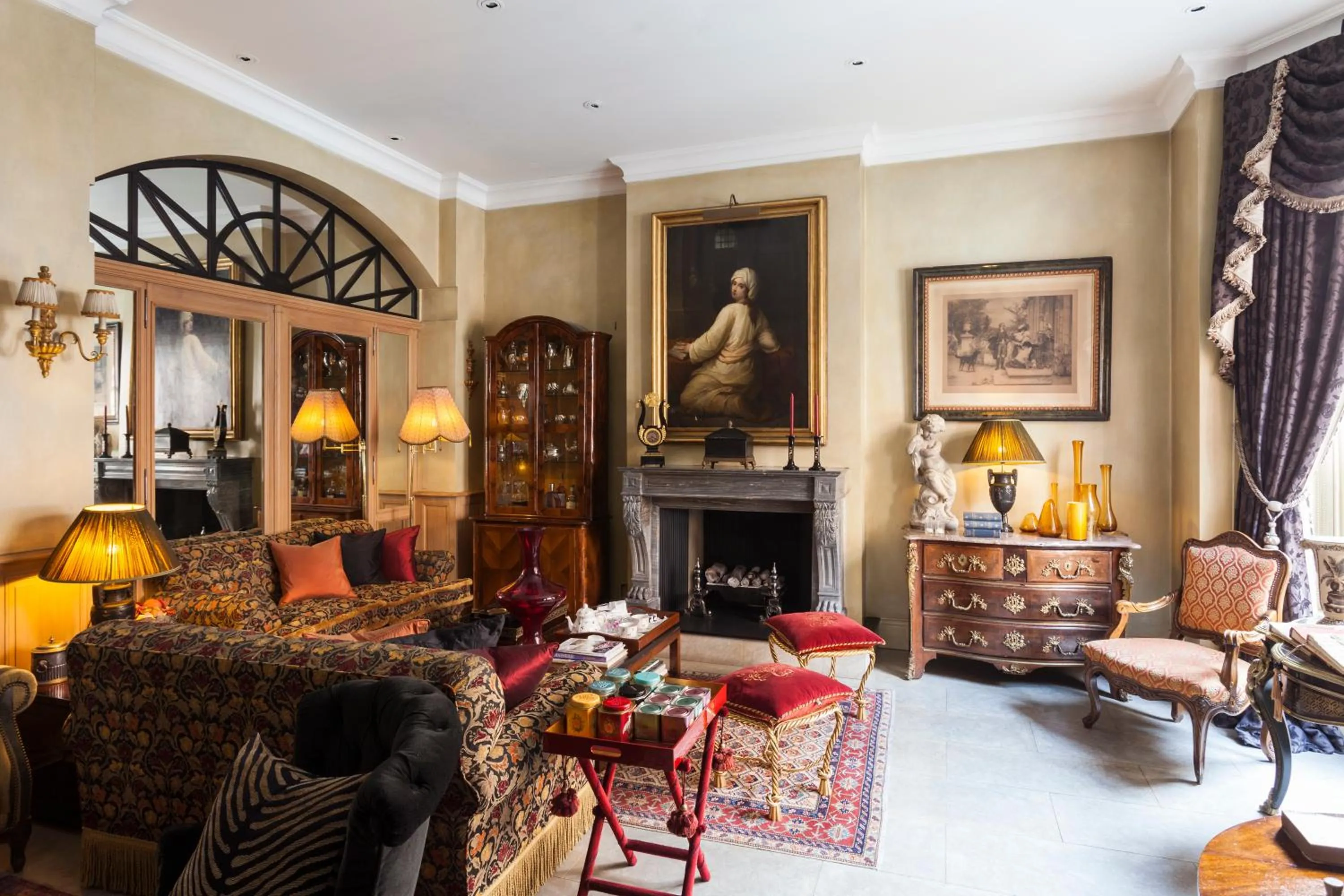 Seating area in San Domenico House