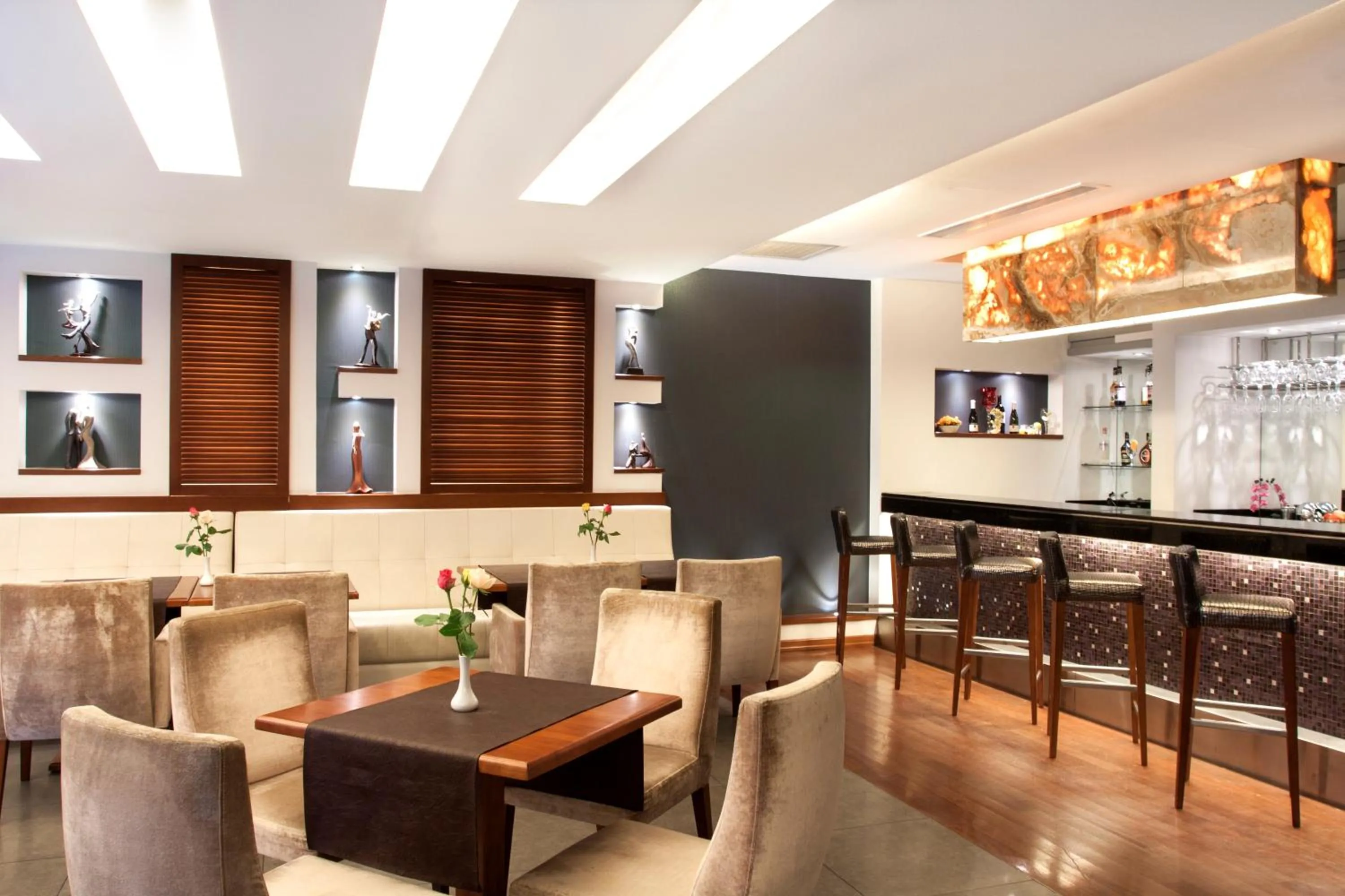 Lobby or reception in Blanca Hotel