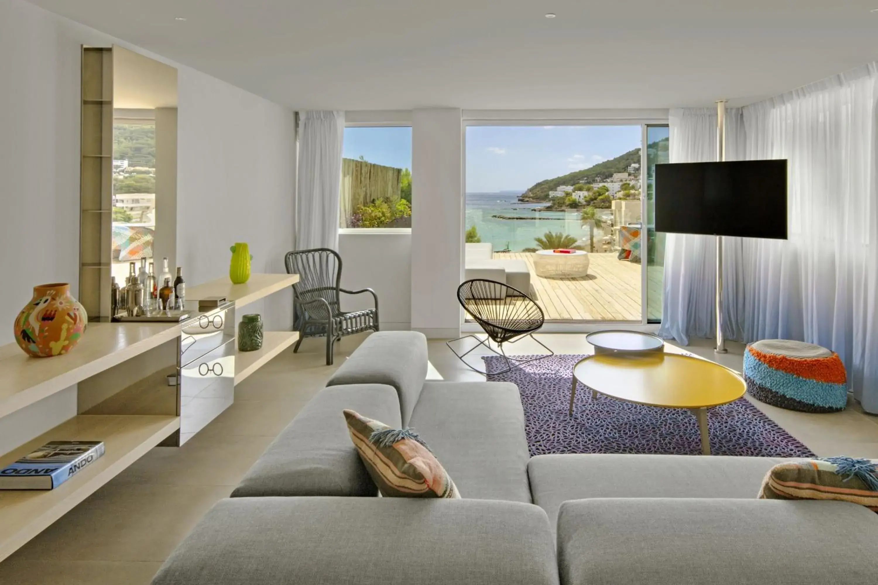 Living room, Seating Area in W Ibiza