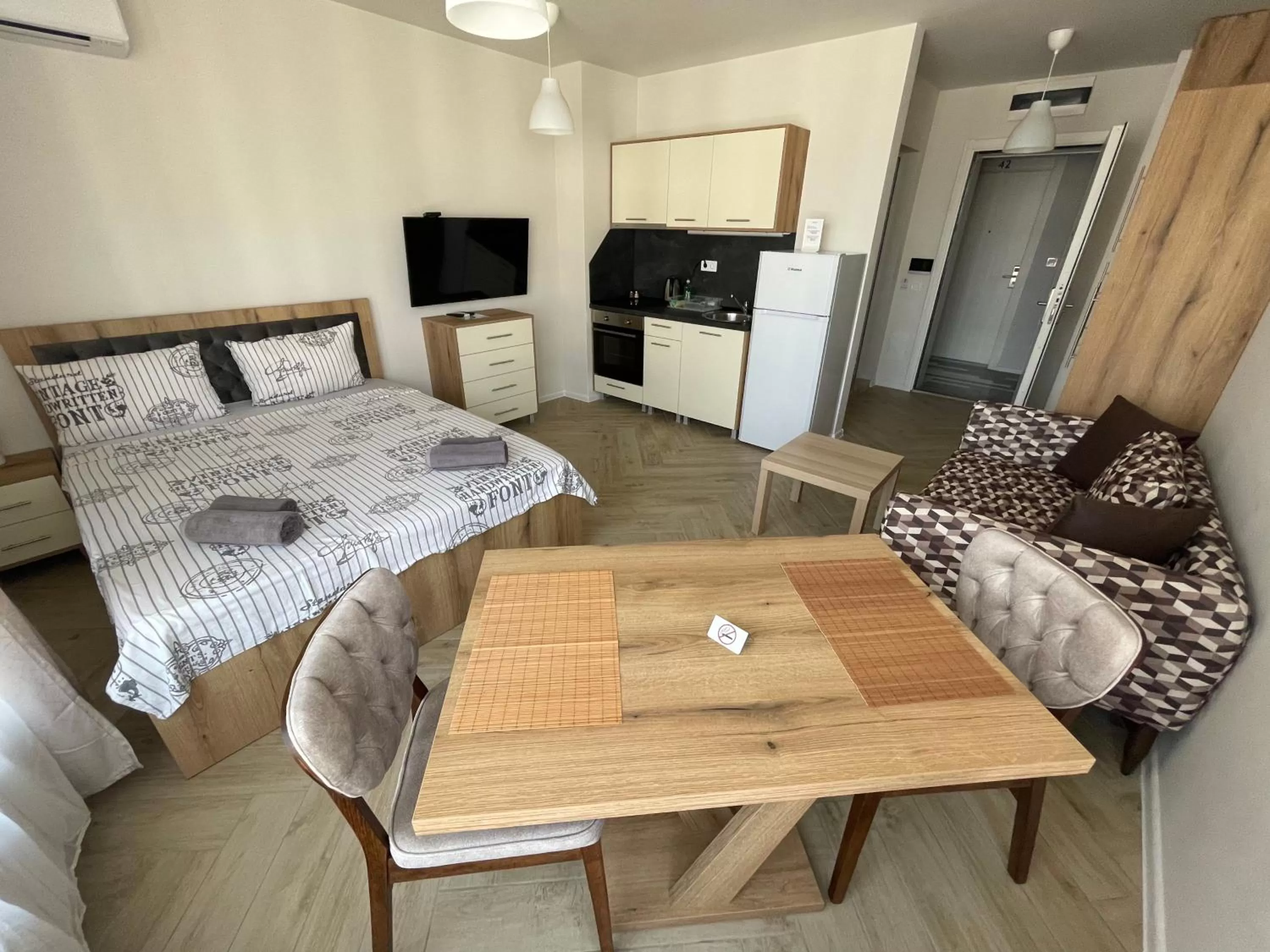 Seating Area in WOW Apartments