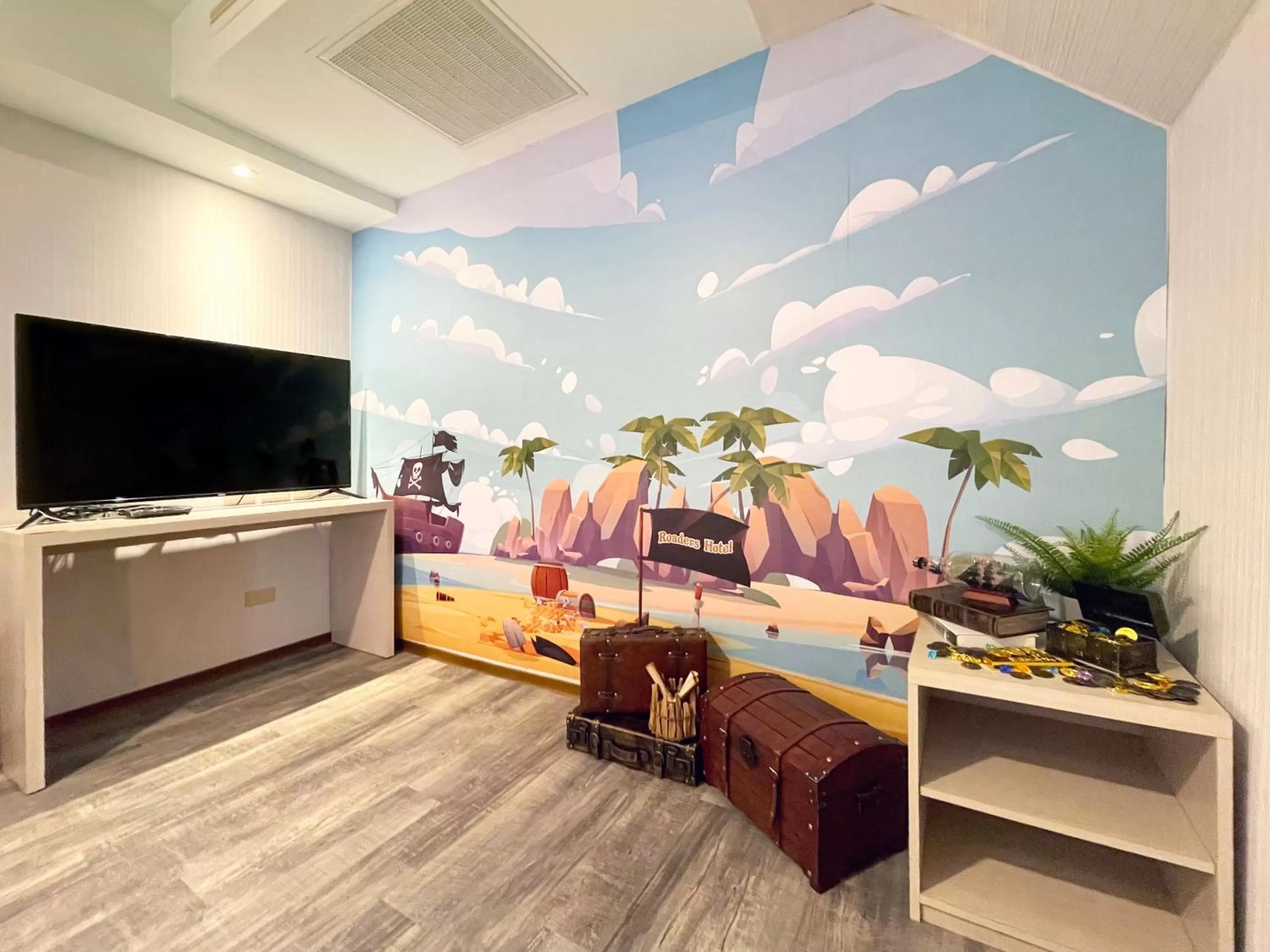 Decorative detail in Roaders Hotel Hualien Dongda