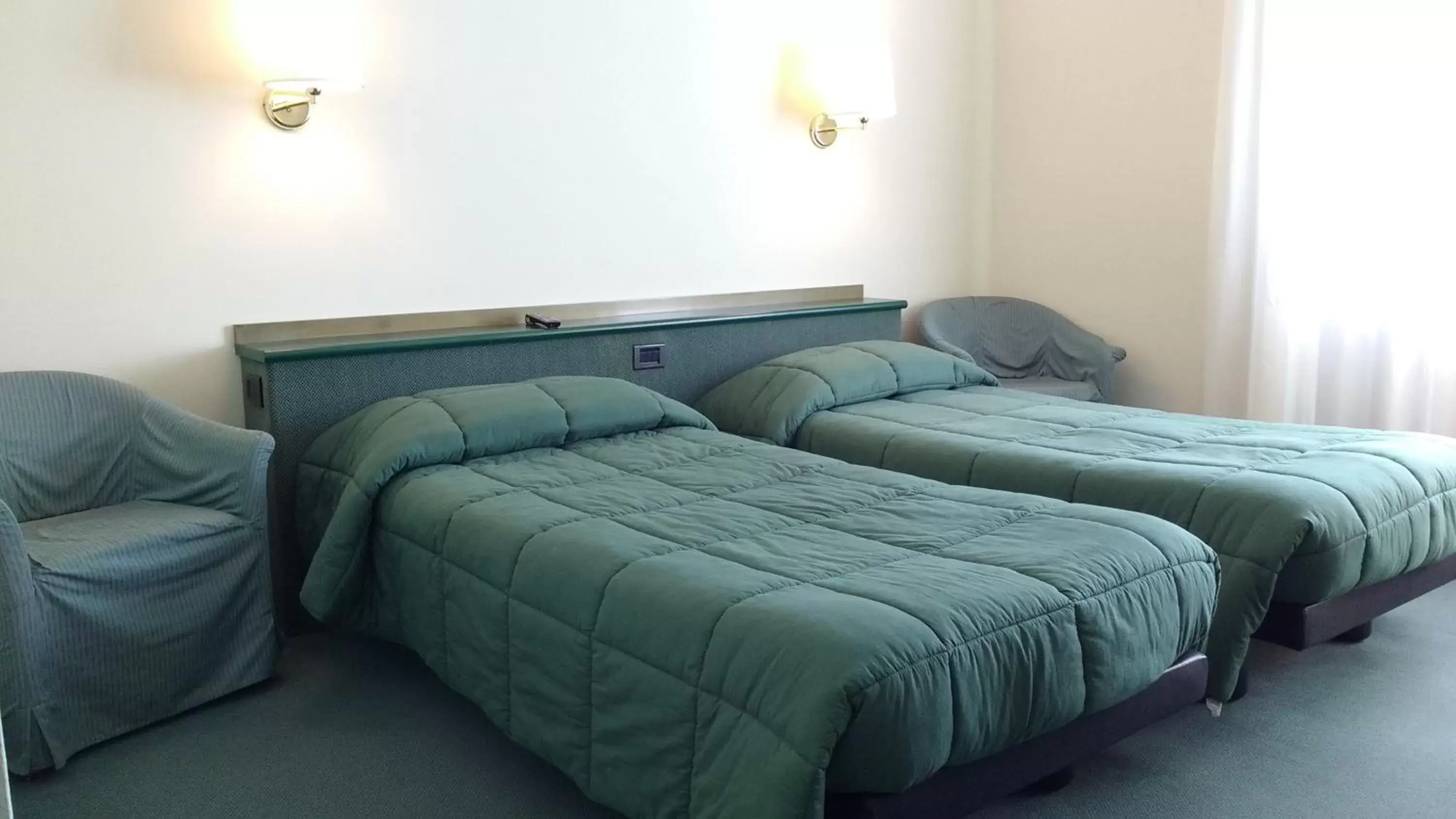 Bed in Hotel La Goletta