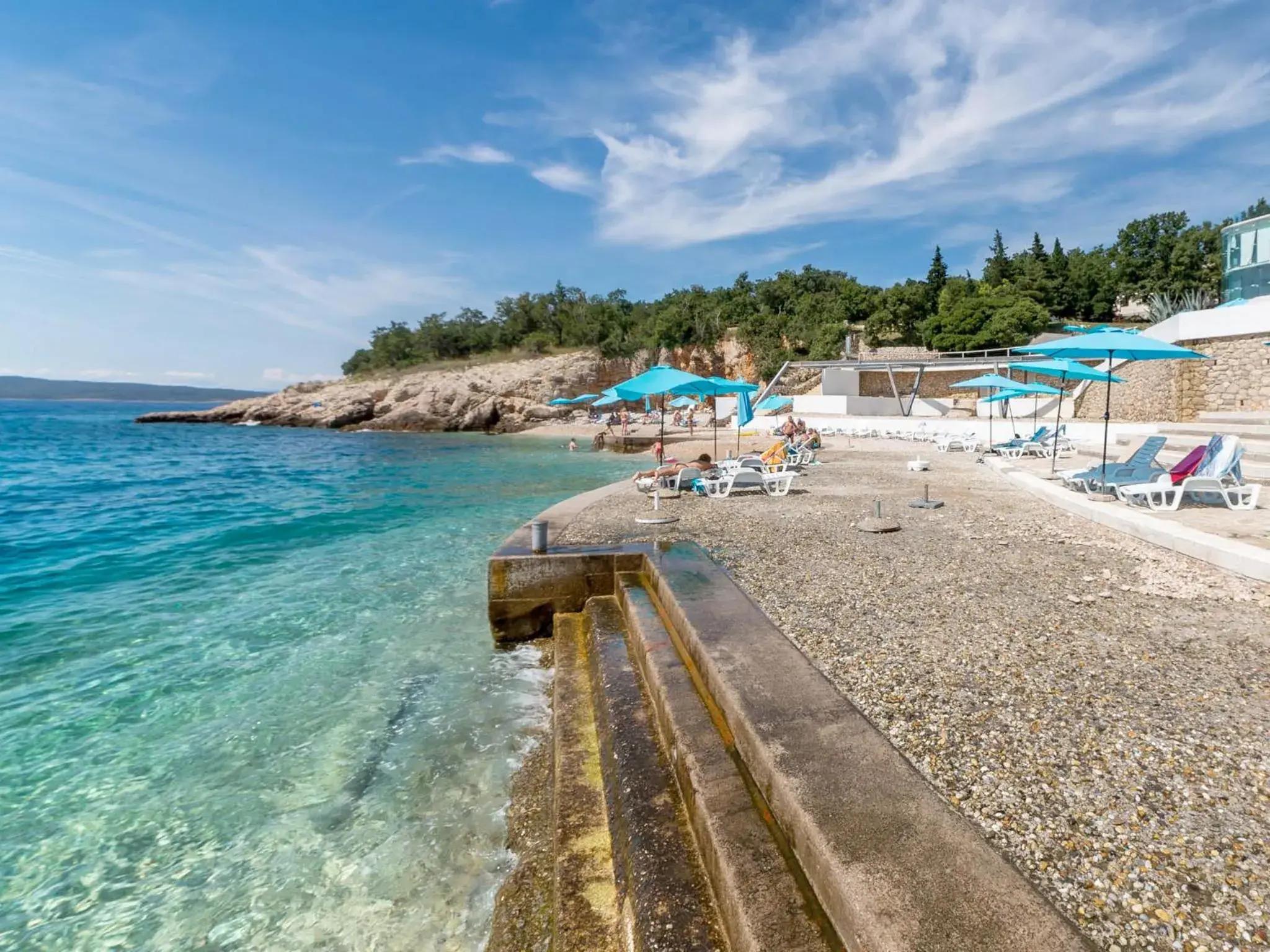 Beach in Wyndham Grand Novi Vinodolski Resort