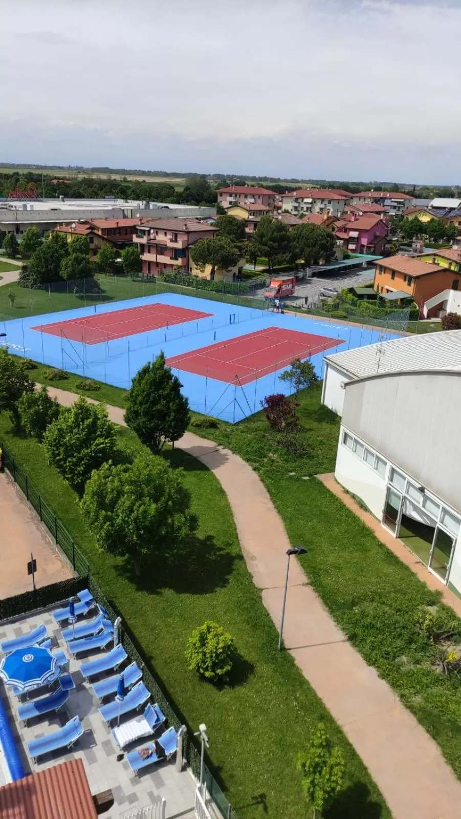 Tennis court in Villaggio Margherita