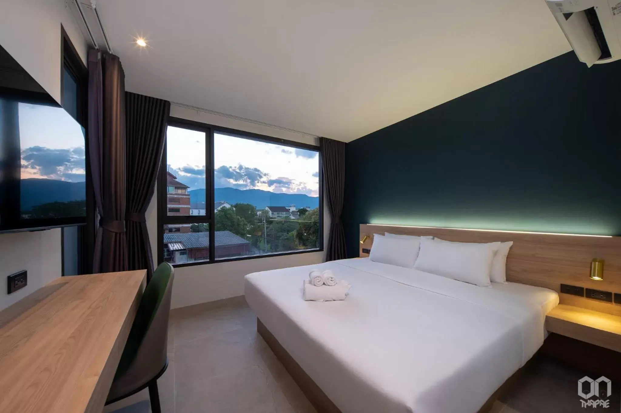 Bed in ON Thapae Gate Chiangmai Bed in ON Thapae Gate Chiangmai