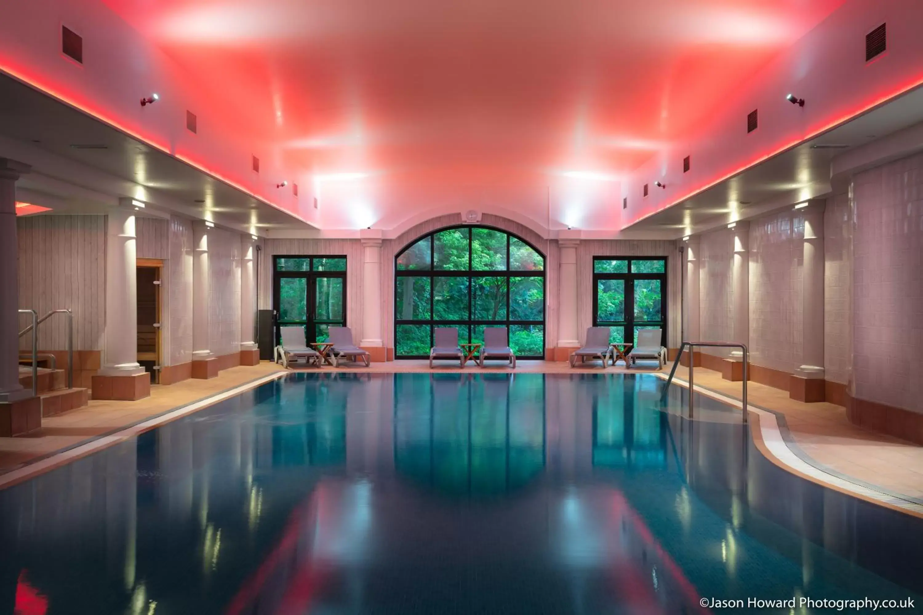 Swimming Pool in Crabwall Manor Hotel & Spa