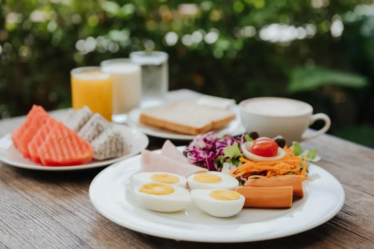 American breakfast, Breakfast in Old Town Chiangmai Boutique