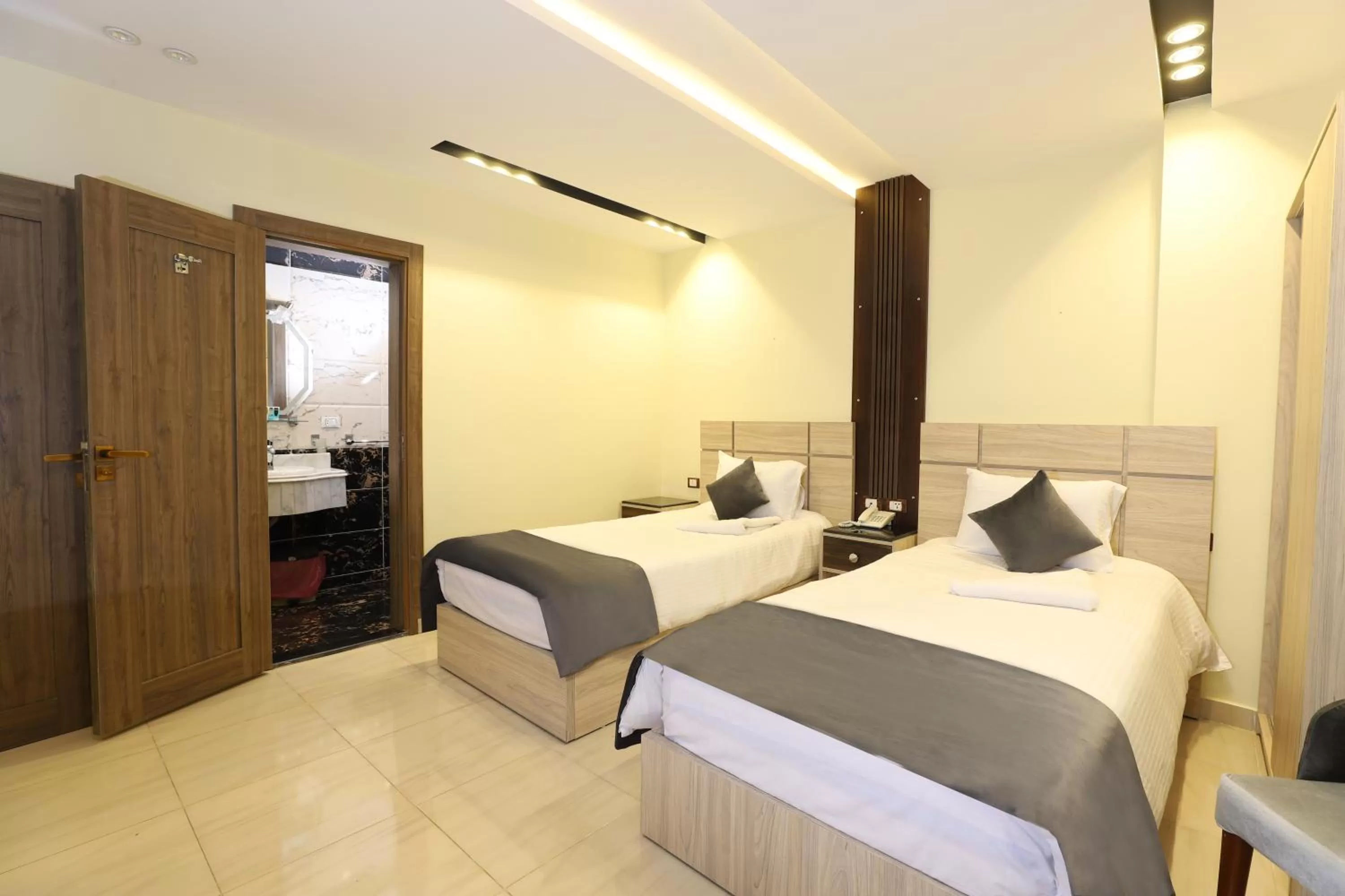 Bed in Brothers Pyramids View