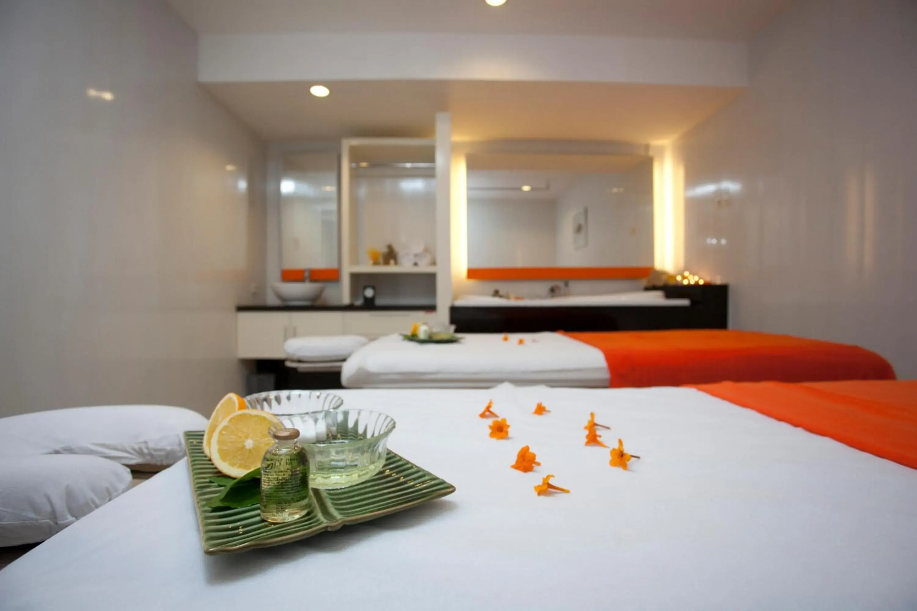 Massage, Bed in HOTEL and RESIDENCES Riverview Kuta - Bali (Associated HARRIS)