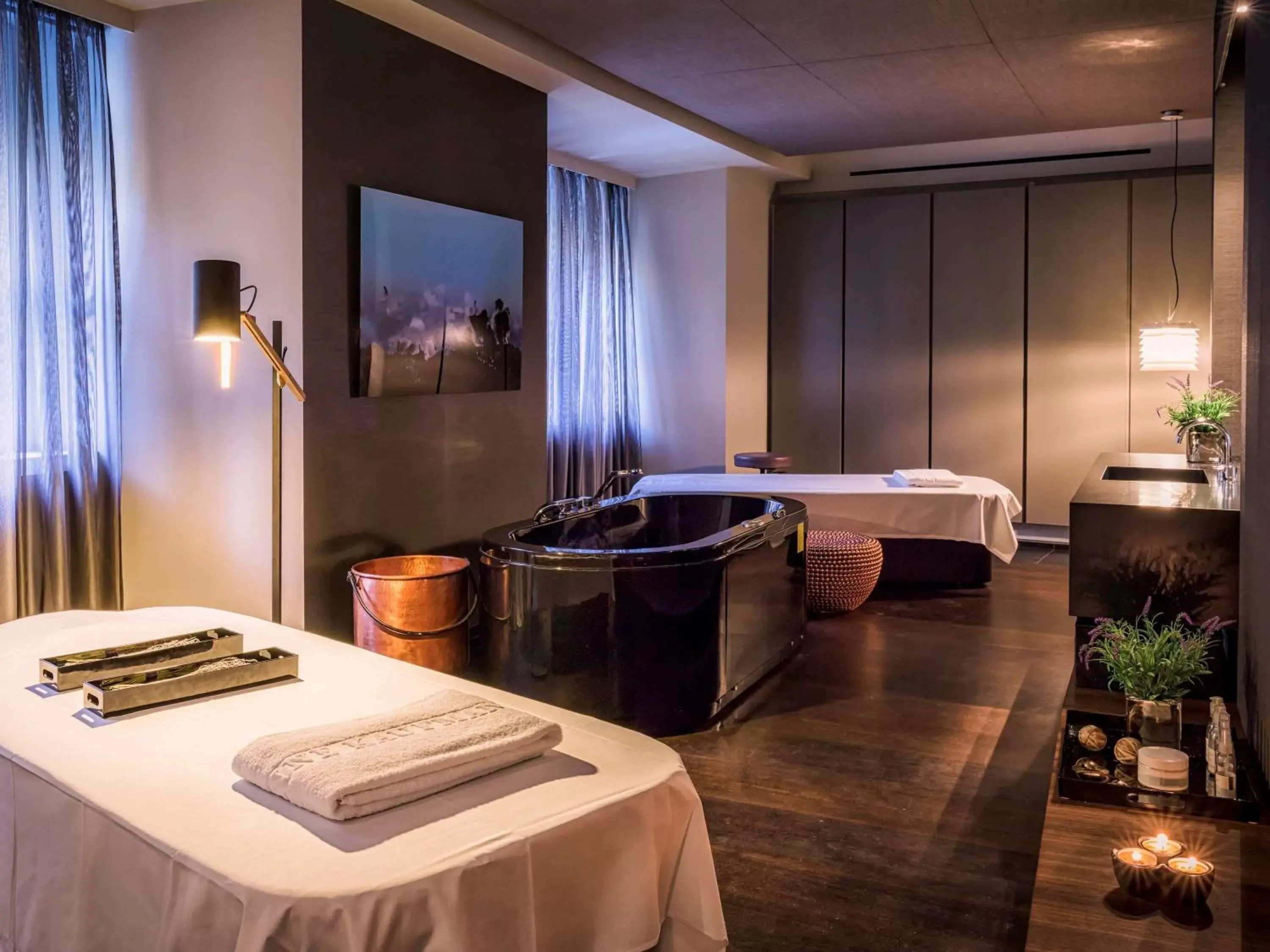 Spa and wellness centre/facilities, Bed in SO/ Berlin Das Stue Spa and wellness centre/facilities, Bed in SO/ Berlin Das Stue