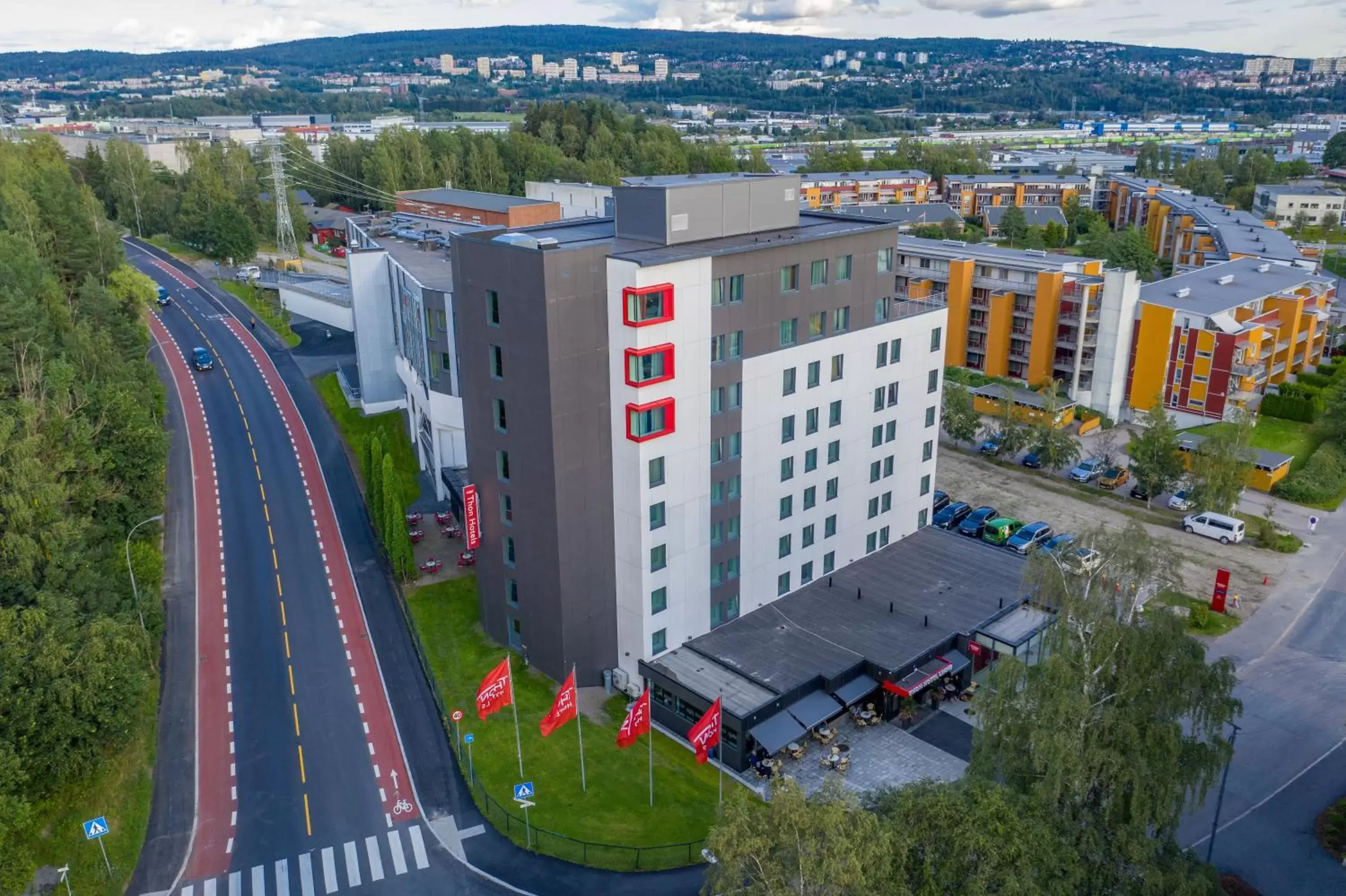 Bird's eye view, Bird's-eye View in Thon Hotel Linne